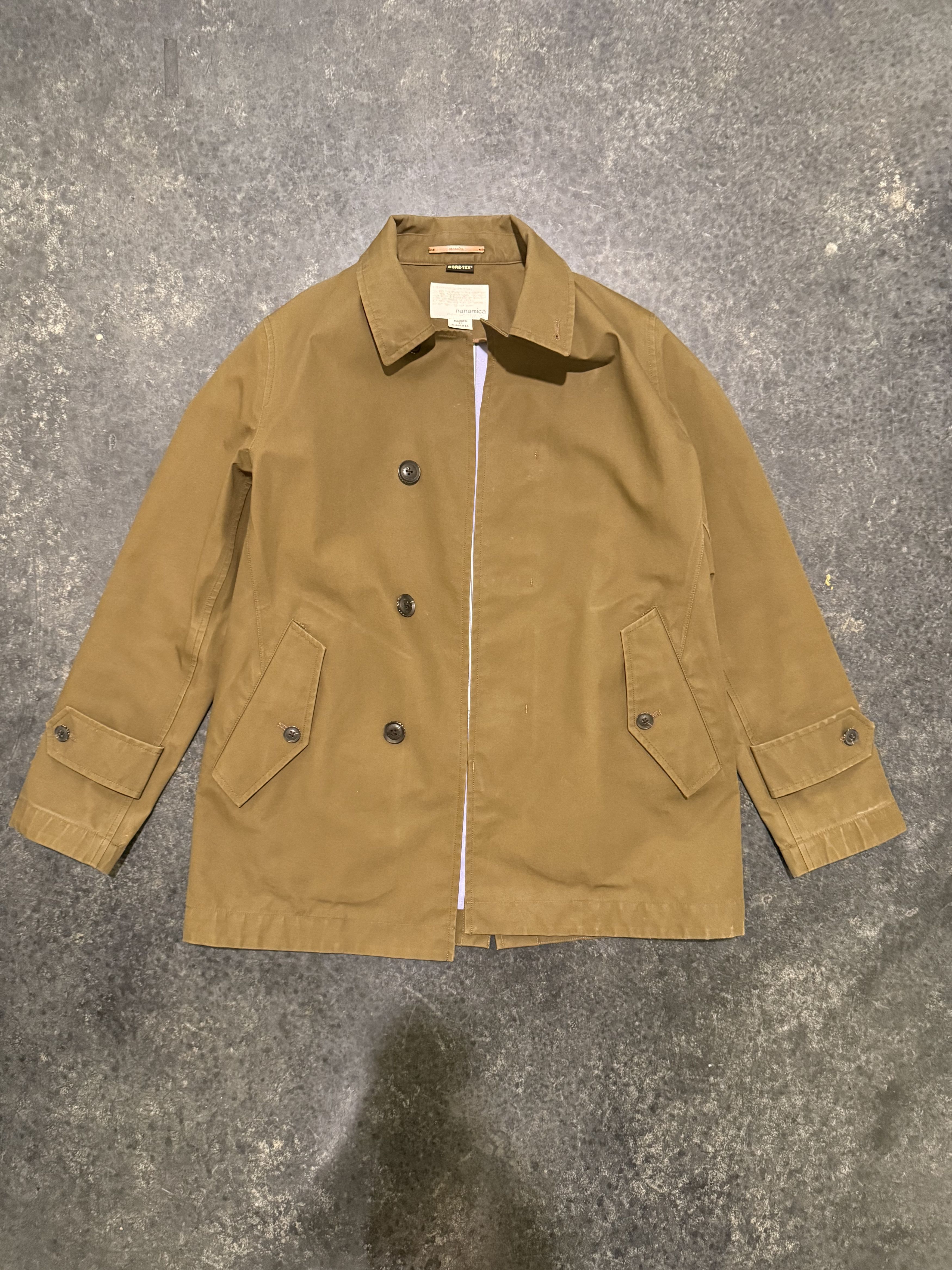 Nanamica Soutien Coat 2L Gore-Tex - Brown Size US XS / EU 42 / 0 - 2 Thumbnail