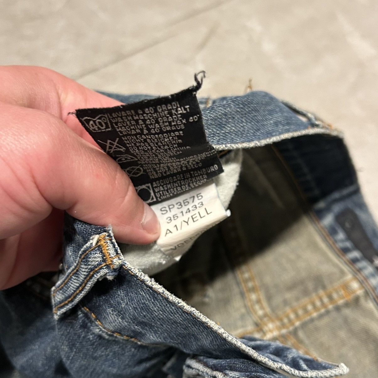 Stone Island Stone Island Denims Vintage Straight Fit Jeans Denim Pants Size US 33 - 8 Thumbnail