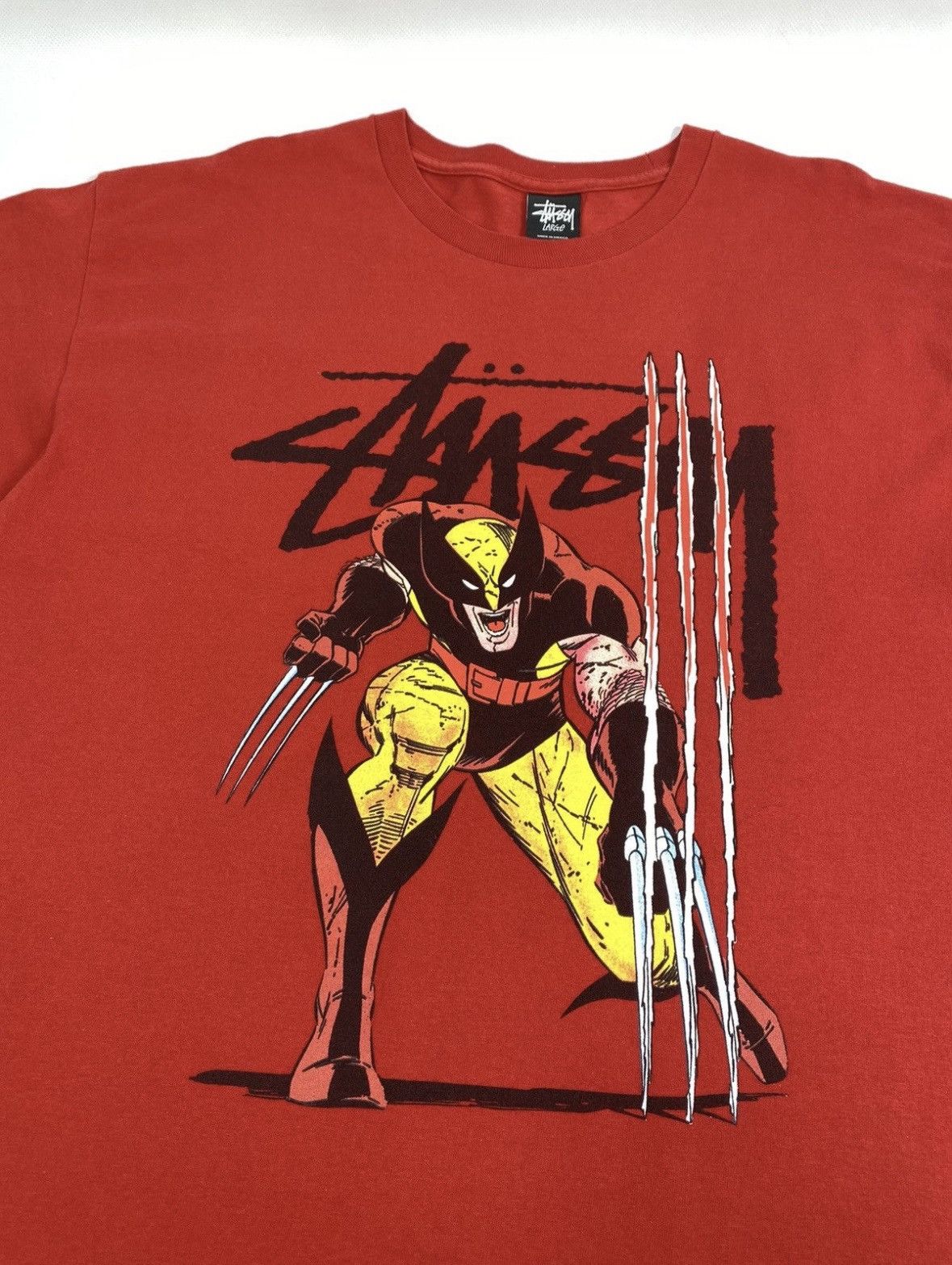 Stussy 2011 Stussy Marvel Comics Wolverine t-shirt Size US L / EU 52-54 / 3 - 2 Thumbnail