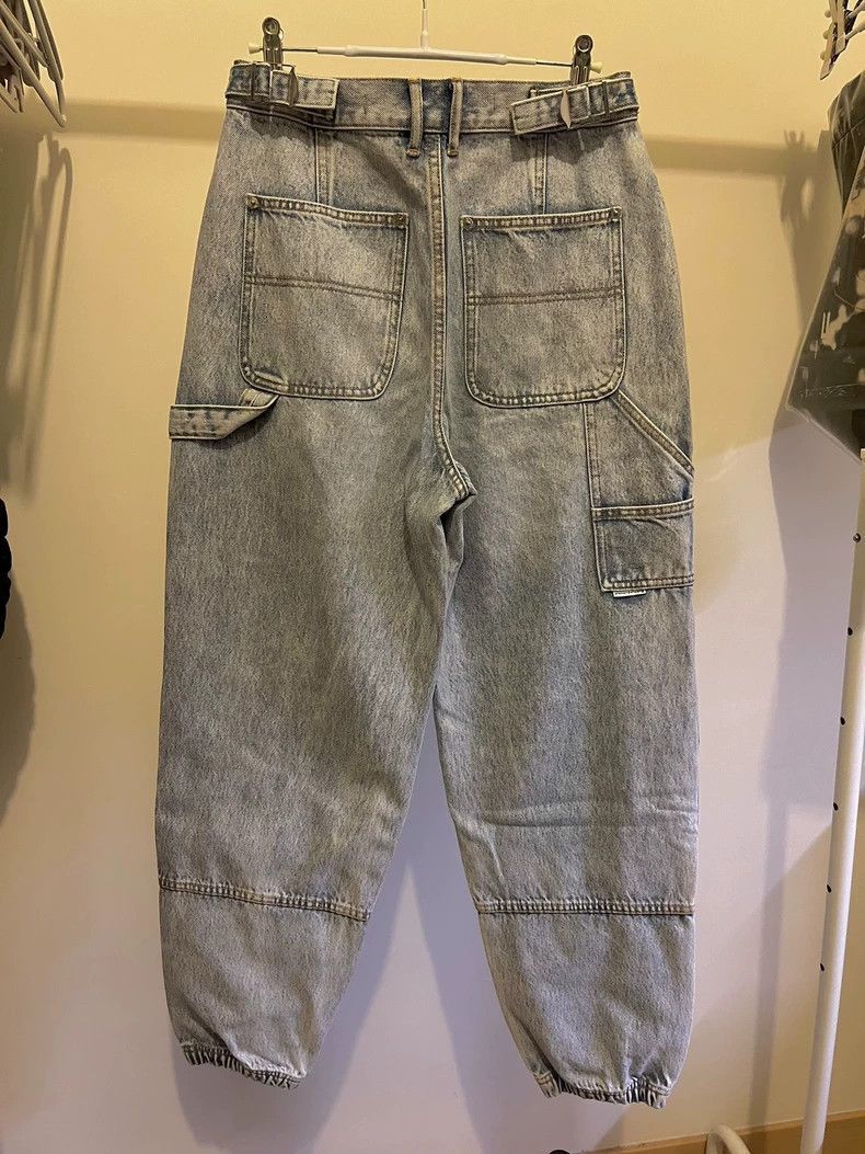 Alexander Wang Alexander Wang Light Blue Denim Cargo Pants- Size 25" / US 0 / IT 36 - 2 Thumbnail