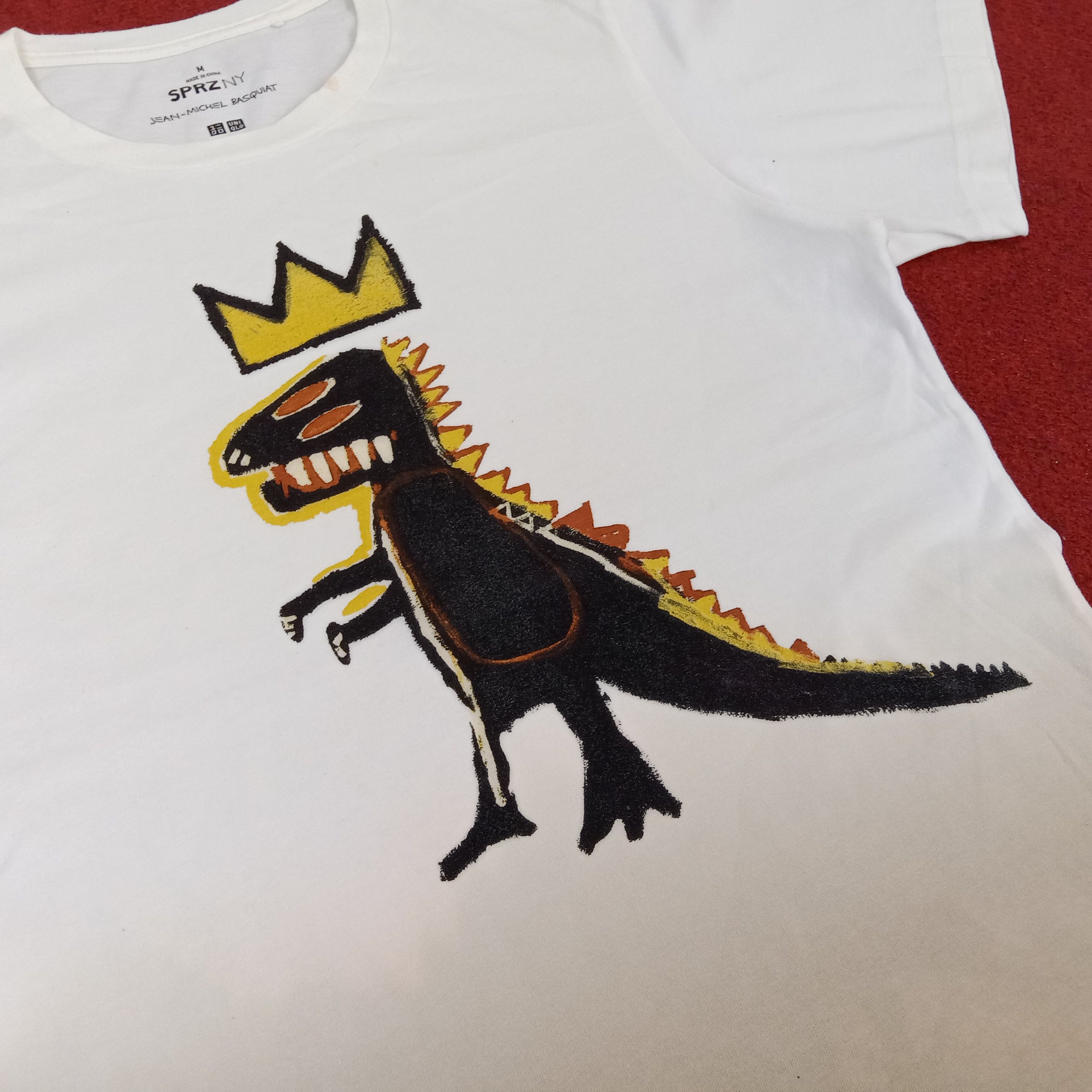Jean Michel Basquiat x Japanese Brand Dinosaur Design Tshirt