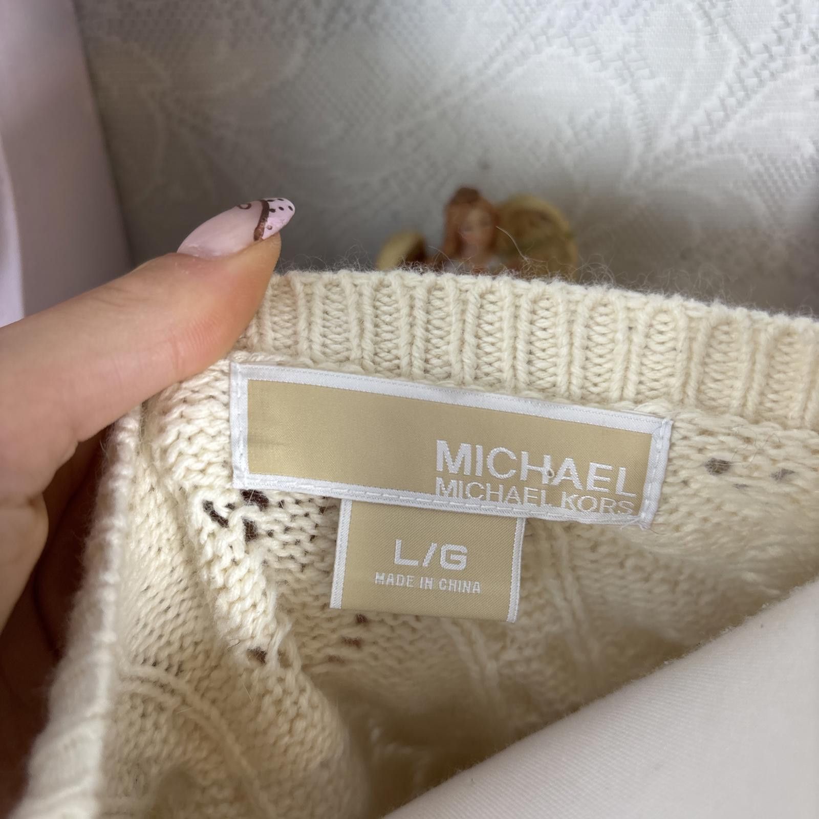 Michael Kors vintage micheal kors babydoll fitted sweater Size L / US 10 / IT 46 - 5 Thumbnail
