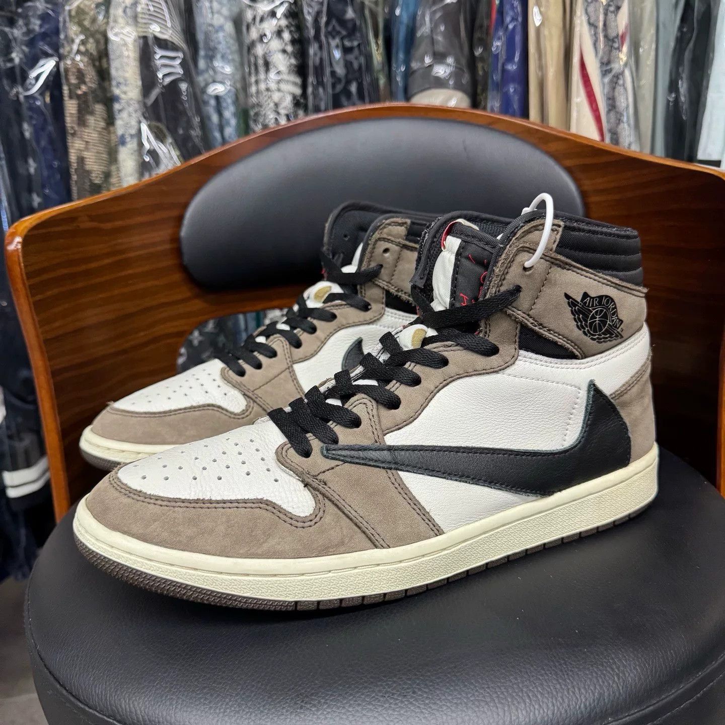Nike Nike AJ1 Collab Brown Lowtop Sneakers 45 Men Size US 11.5 / EU 44-45 - 1 Thumbnail