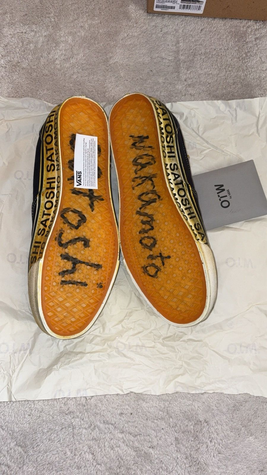 Van Vans OTW Era 95 Satoshi Nakamoto Lucky Charm Size US 9 / EU 42 - 2 Thumbnail