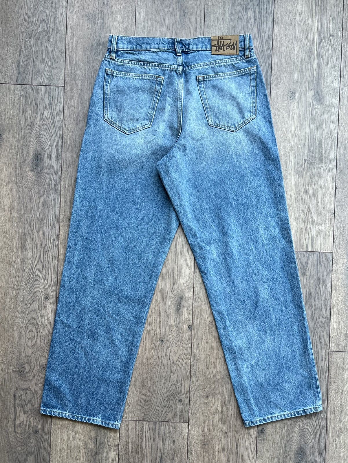 Stussy Stussy Denim Big Ol Jean 30 “Medium Blue” Size US 30 / EU 46 - 2 Thumbnail
