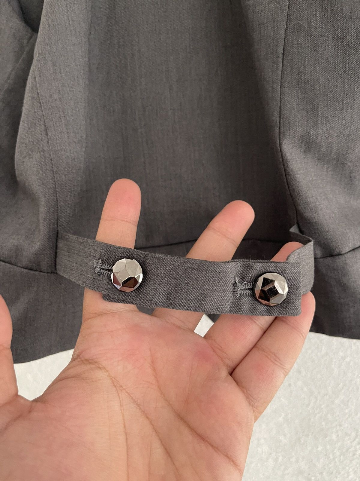 Japanese Brand Vence Bondage Punk Vest Size 34S - 6 Thumbnail