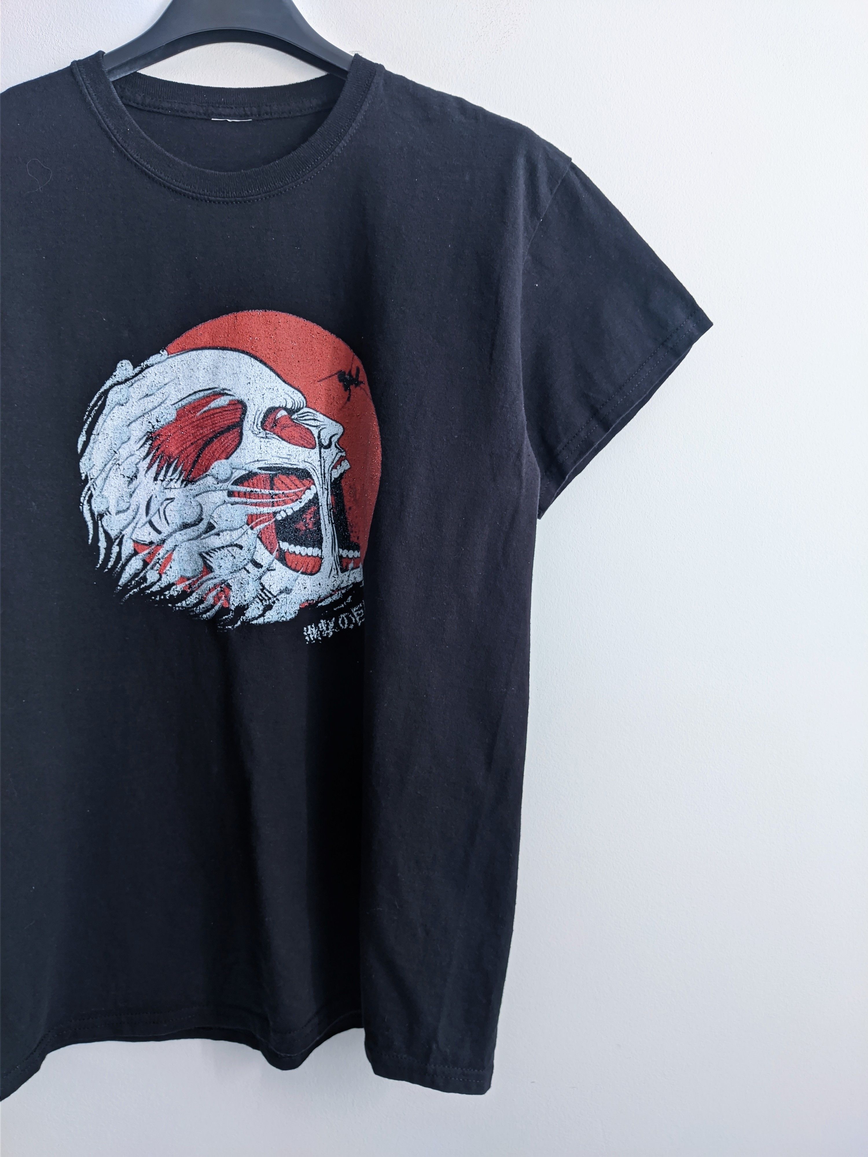 Vintage Vintage tshirt skull y2k black printed Size US M / EU 48-50 / 2 - 5 Thumbnail