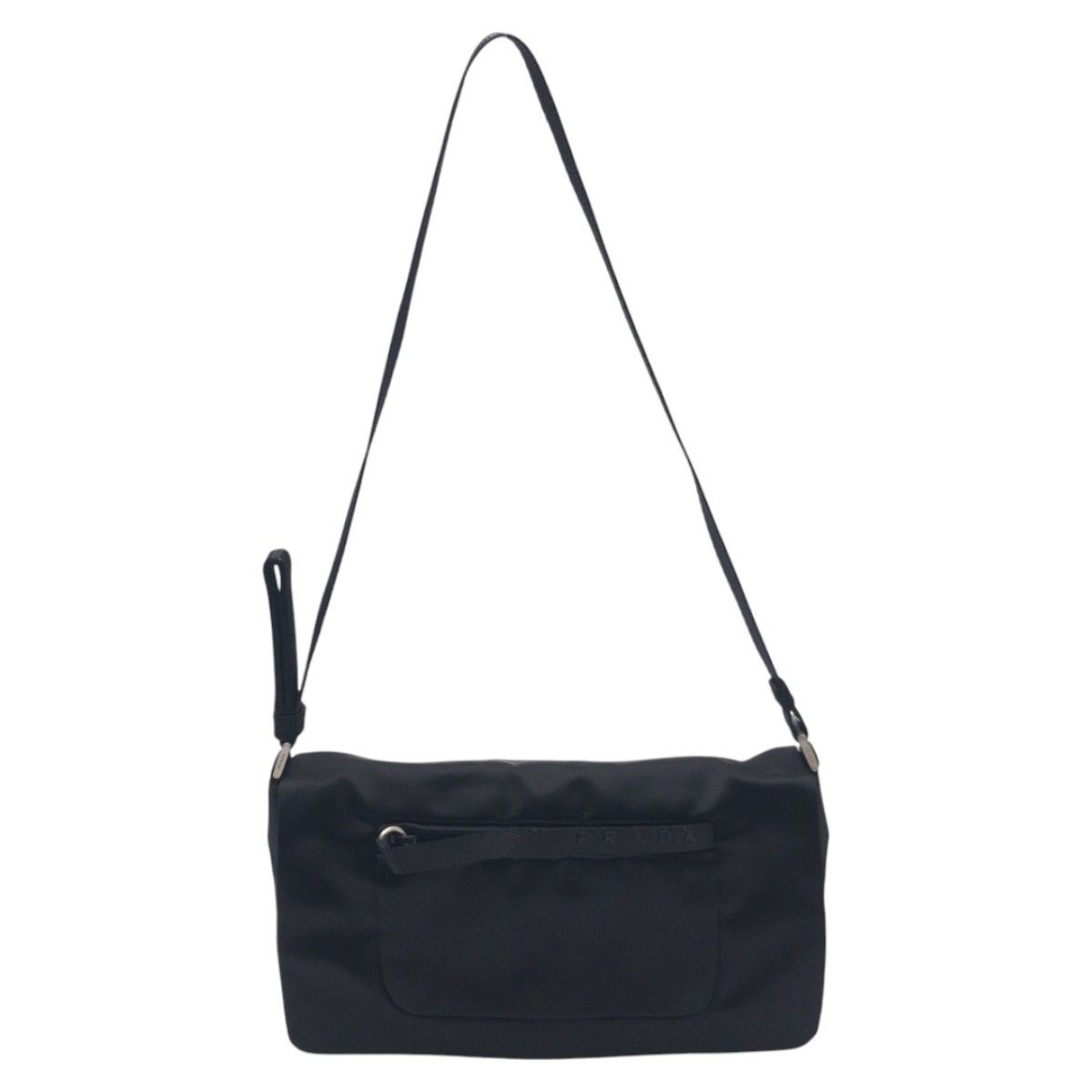 Prada Prada Satin Shoulder Bag Others Shoulder Bag in Black, Women's