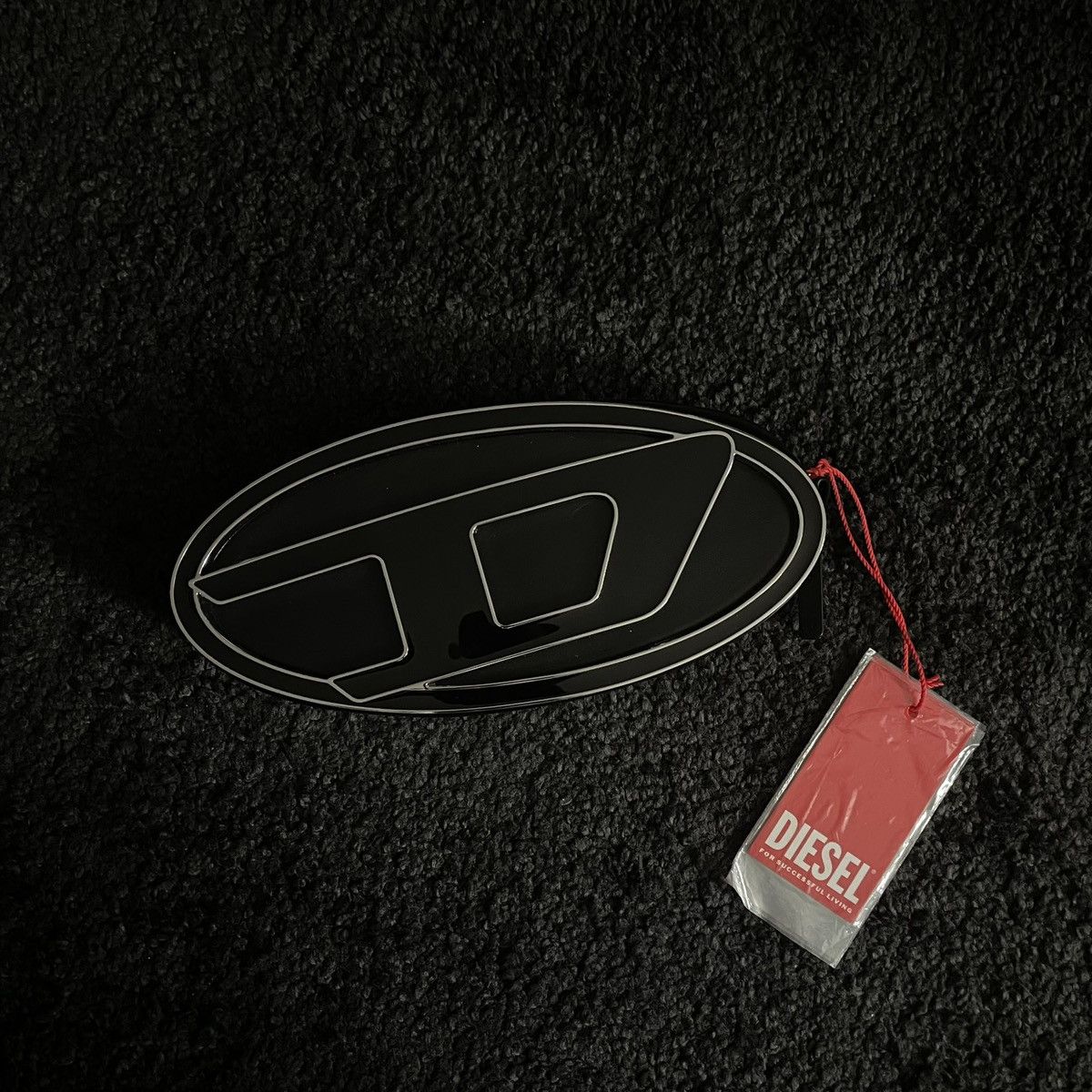 Designer × Diesel DIESEL 1DR - Pouch Small leather crossbody with logo plaque Size ONE SIZE - 2 Thumbnail