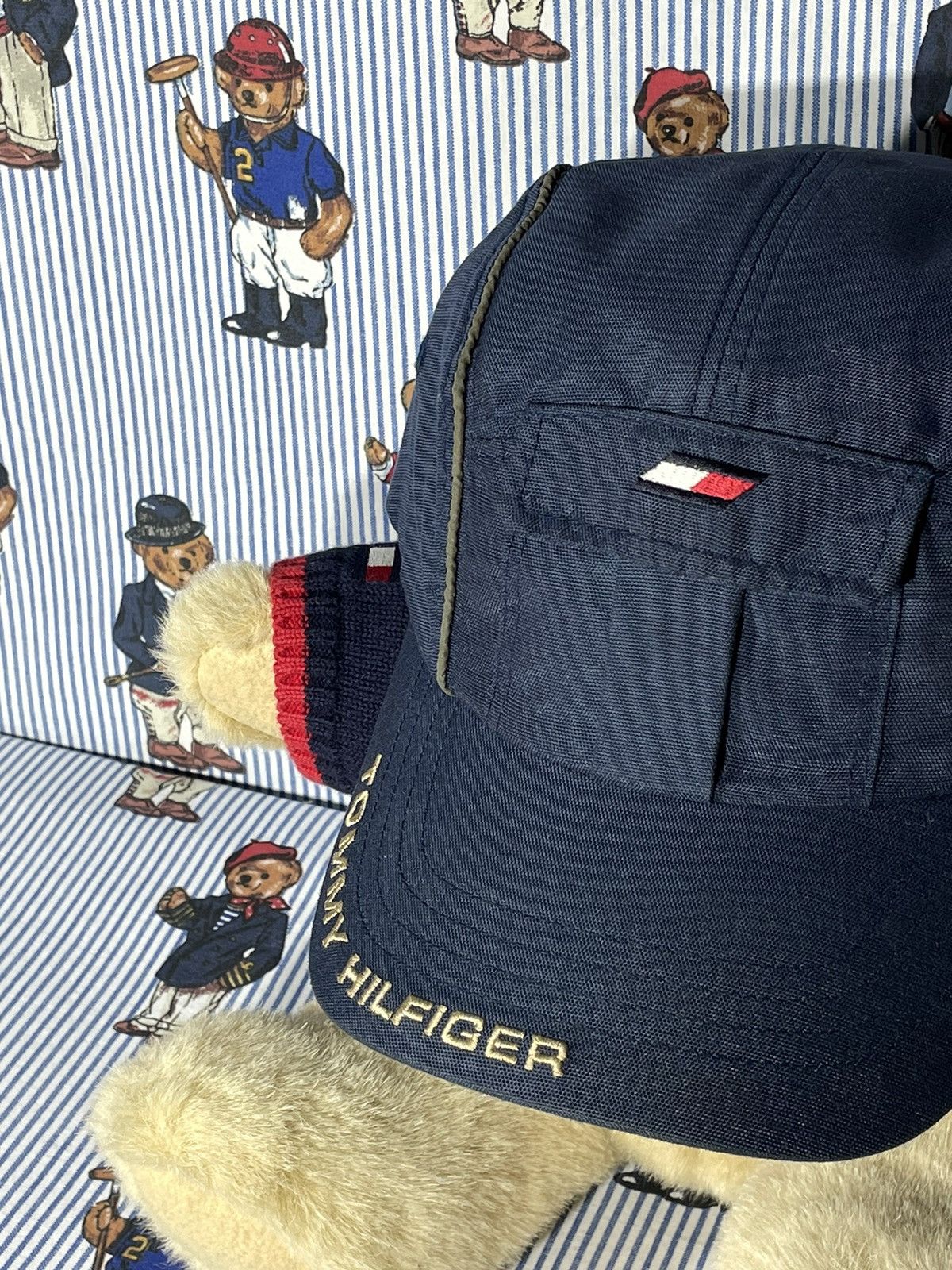 Tommy Hilfiger × Vintage Cap Tommy Hilfiger Athletics Size ONE SIZE - 4 Thumbnail