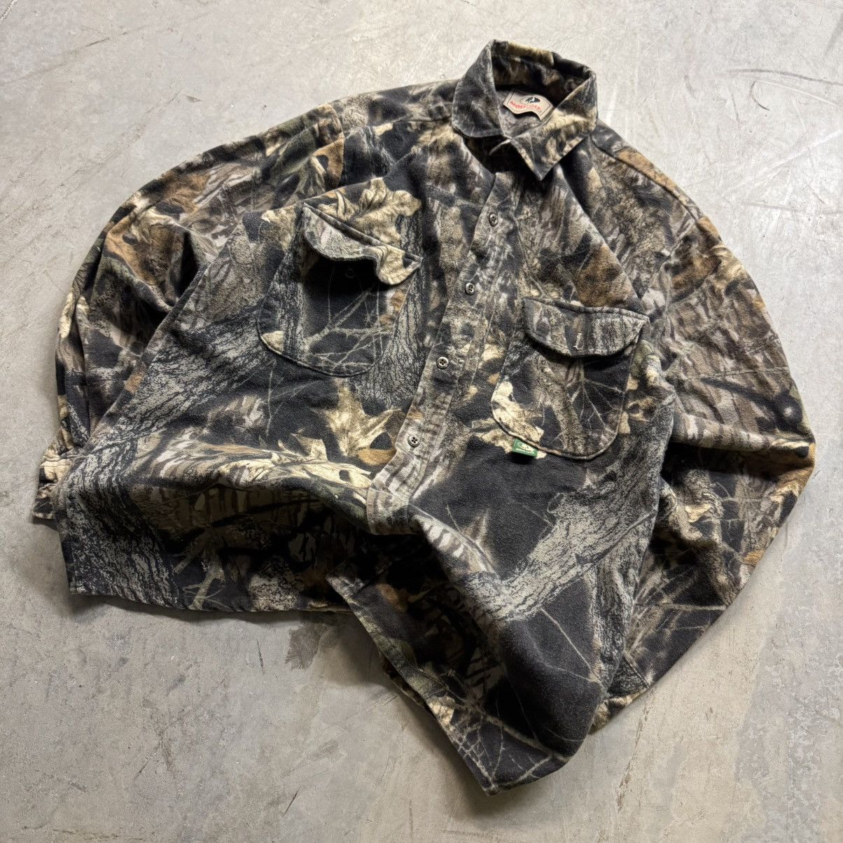 Mossy Oaks Vintage 90s Y2K Mossy Oak Realtree Camo Button Up Hunting Size US L / EU 52-54 / 3 - 2 Thumbnail
