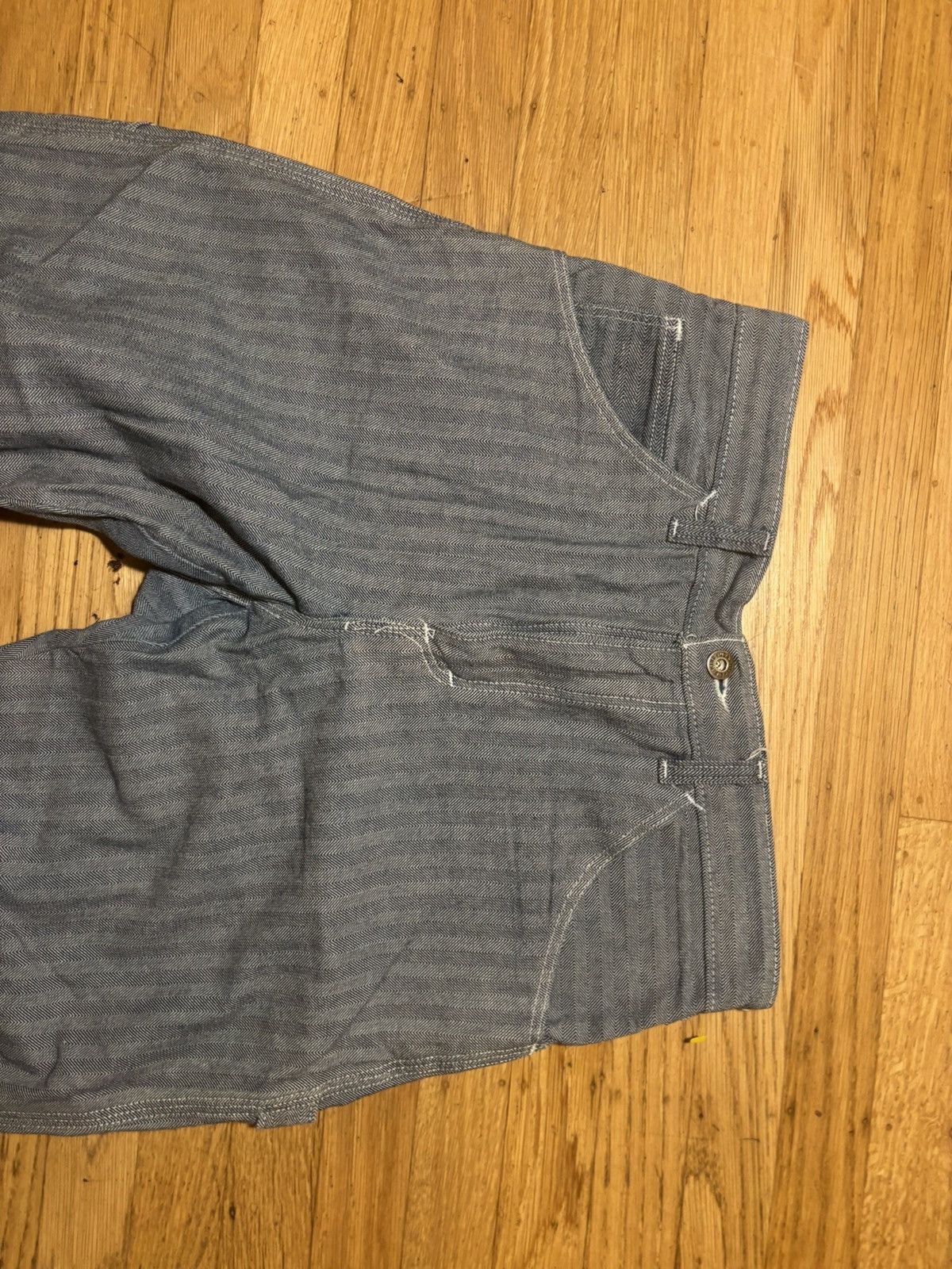 Levi's Levis pinstripe 70s denim Size US 30 / EU 46 - 3 Thumbnail