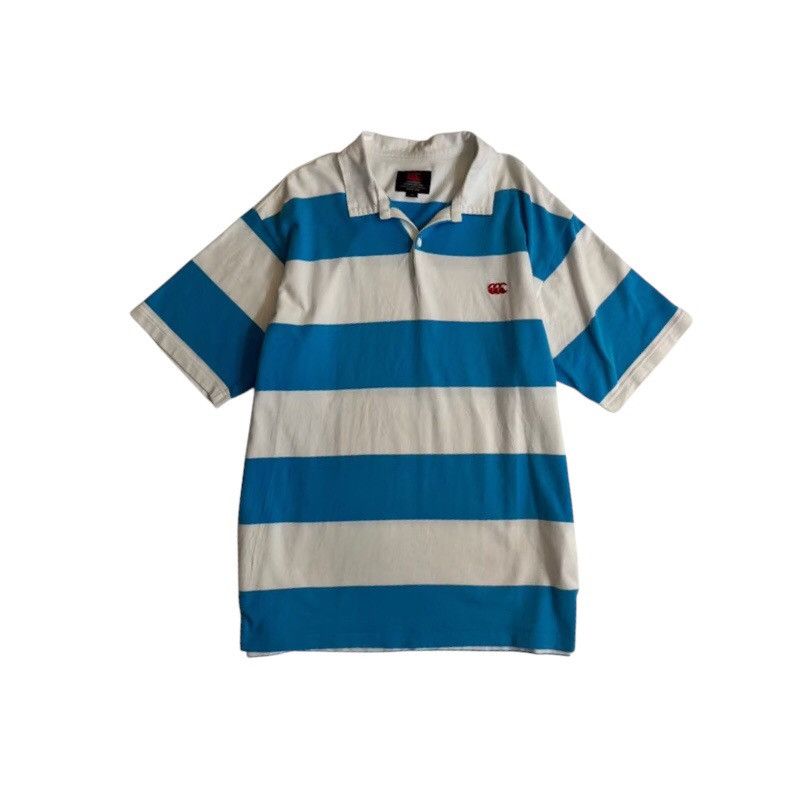 Canterbury of New Zealand × Vintage Canterbury of New Zealand Striped Polos Size US XL / EU 56 / 4 - 1 Thumbnail