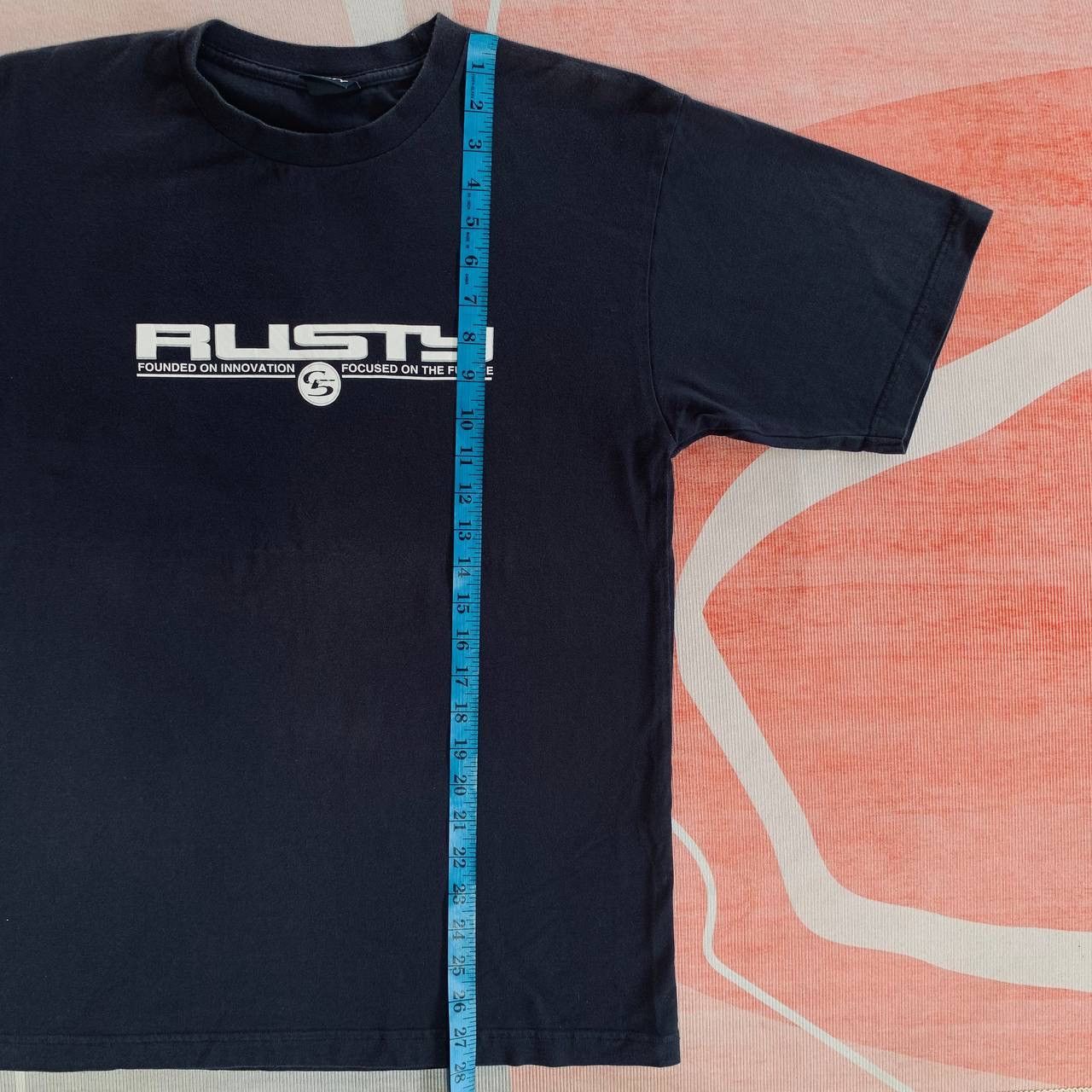 Quiksilver Rare Vintage Rusty Surfboards Spellout Tees Size US M / EU 48-50 / 2 - 8 Thumbnail