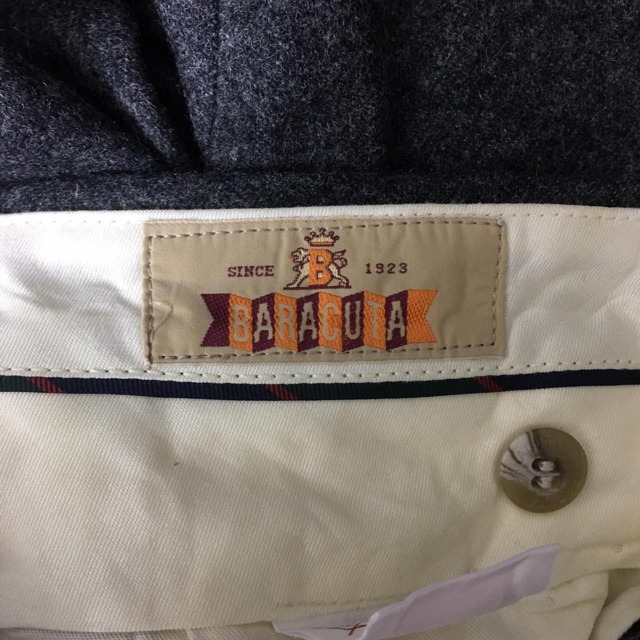 Baracuta Vtg 90’ BARACUTA ENGLAND Grey Casual Pant Trouser Size US 30 / EU 46 - 3 Thumbnail