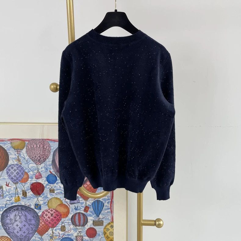 Prada Dark blue starry long sleeves