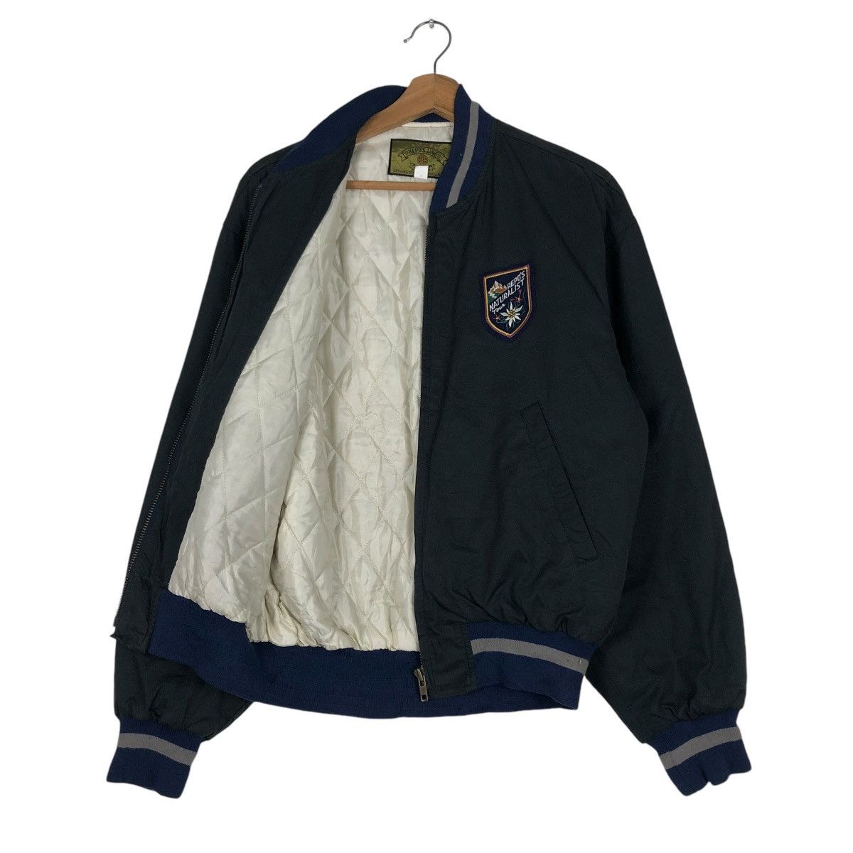 Japanese Brand 🔥VINTAGE BOMBER JACKET FLY REPO’S LINE ISSEY MIYAKE Size US M / EU 48-50 / 2 - 11 Thumbnail