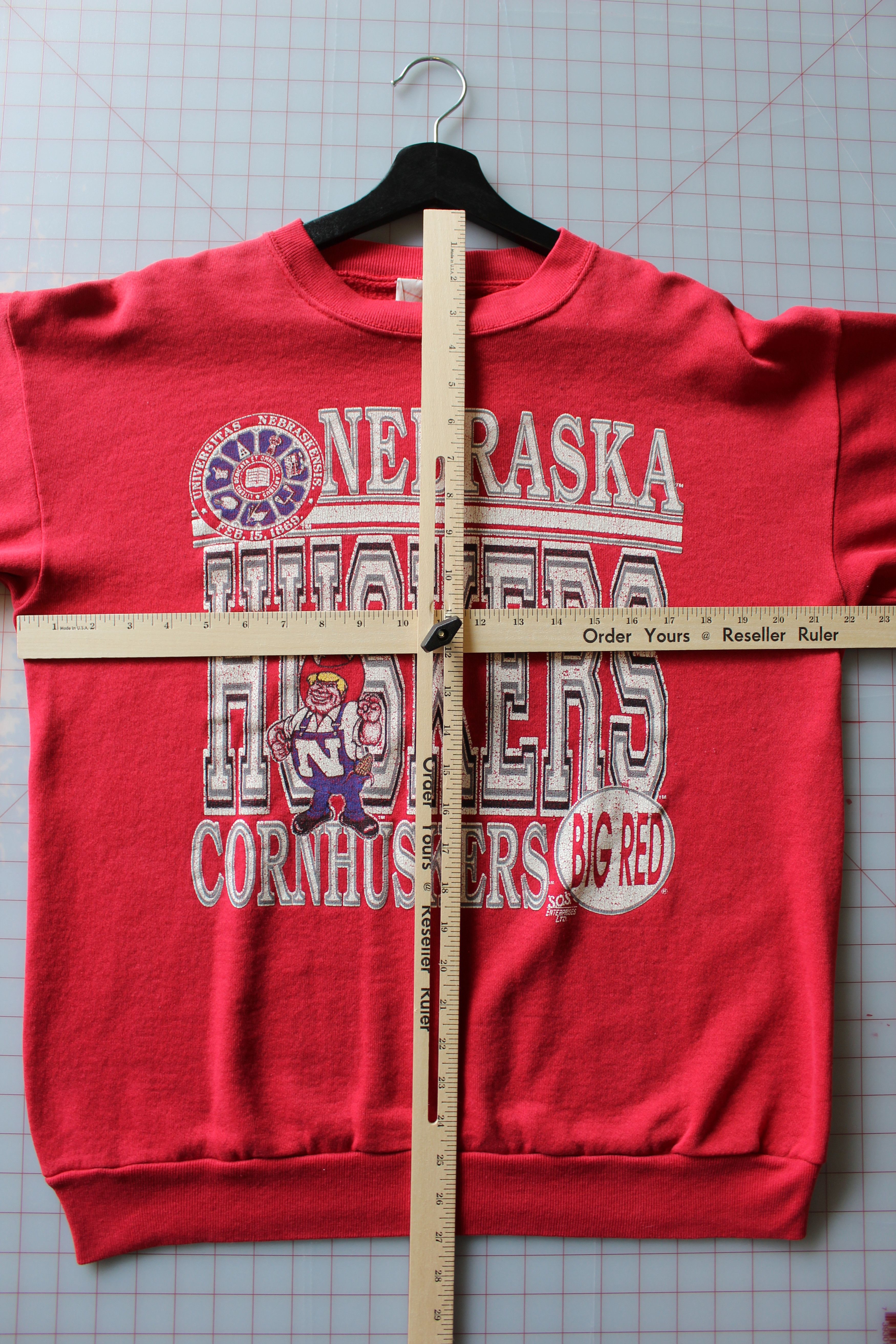Vintage VINTAGE NEBRASKA HUSKERS CORNHUSKER SWEATSHIRT Size US XL / EU 56 / 4 - 4 Thumbnail