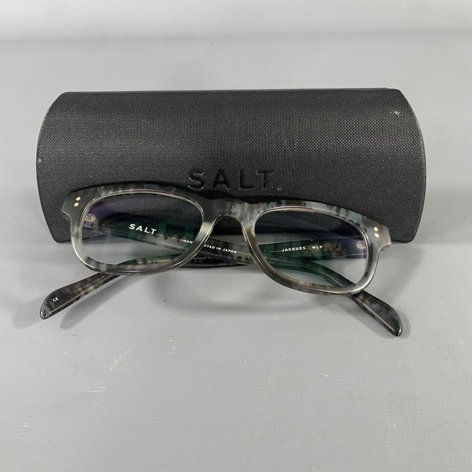 SALT. Optics SALT Grey Marbled Acetate Sunglasses & Eyewear Size ONE SIZE - 8 Thumbnail