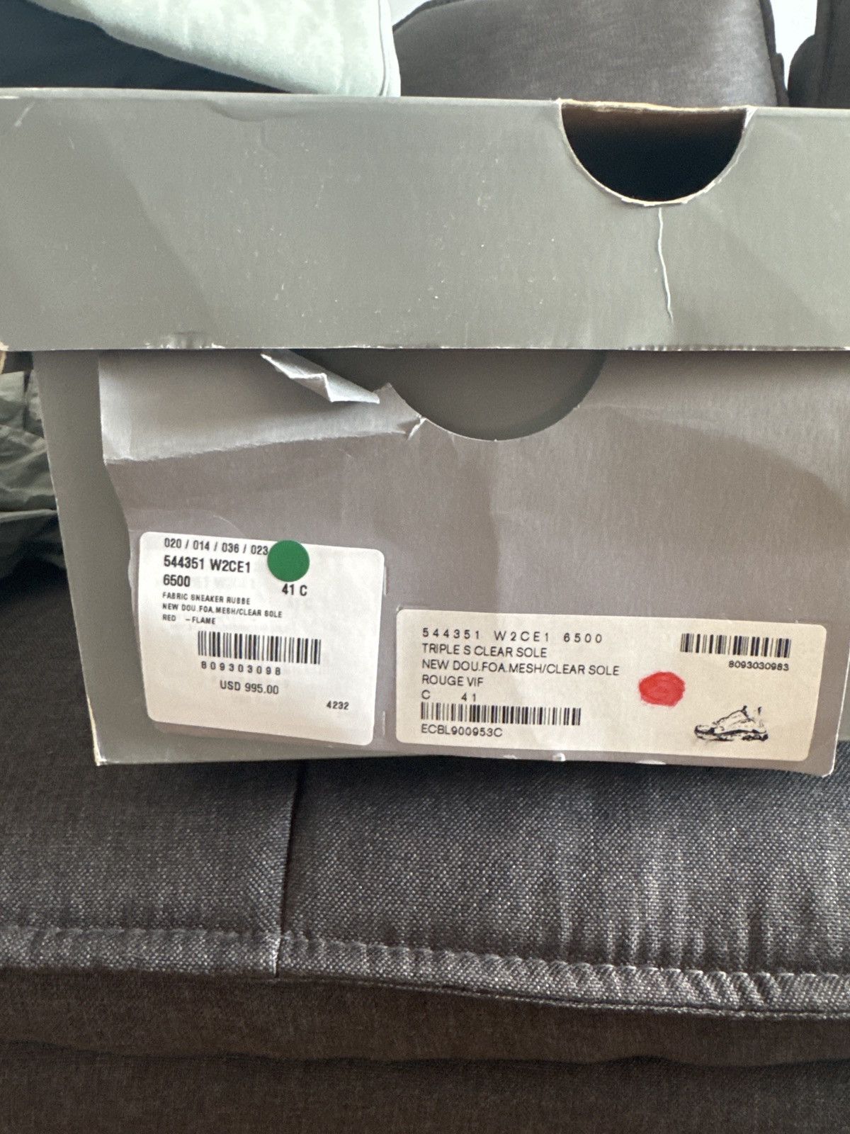Balenciaga Balenciaga Wmns Triple S Sneaker Size US 10.5 / IT 40.5 - 7 Thumbnail
