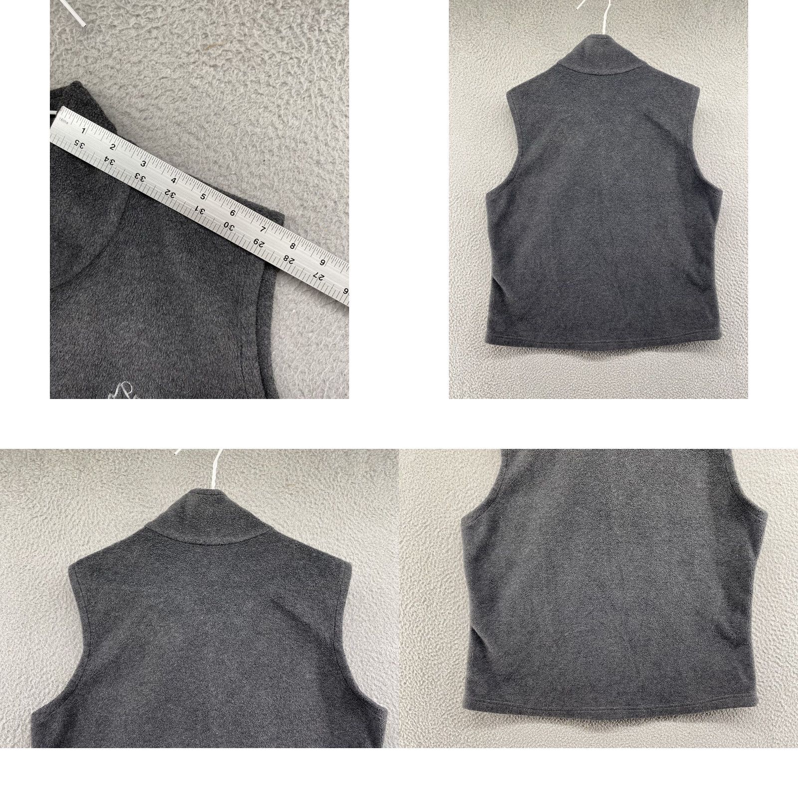 Vintage Columbia Cascade Mountain Ski Resort Fleece Vest Full Zip Women’s XL Gray Size XL / US 12-14 / IT 48-50 - 8 Thumbnail
