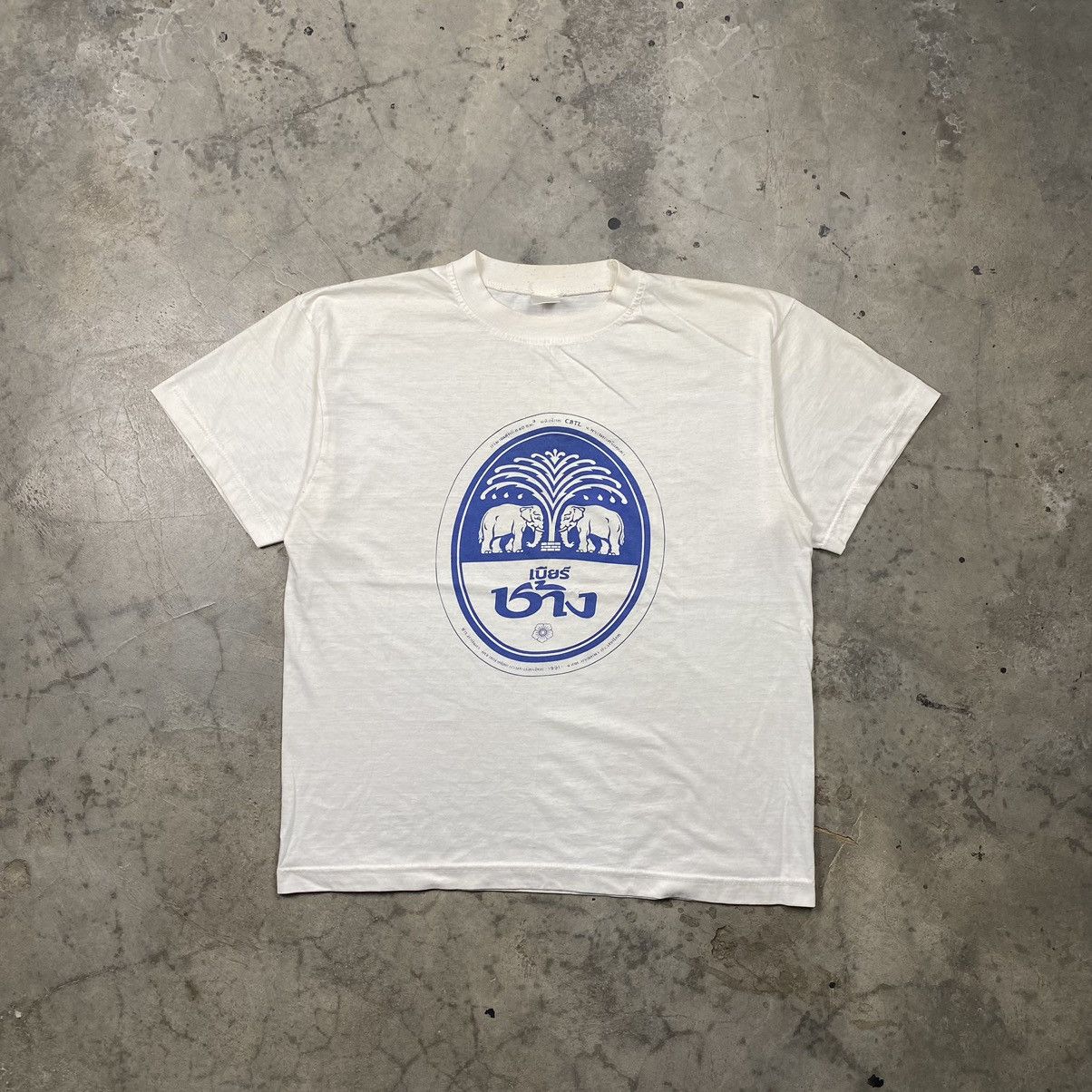 Vintage Vintage 90s Thailand Graphic Tee Size US L / EU 52-54 / 3 - 1 Thumbnail