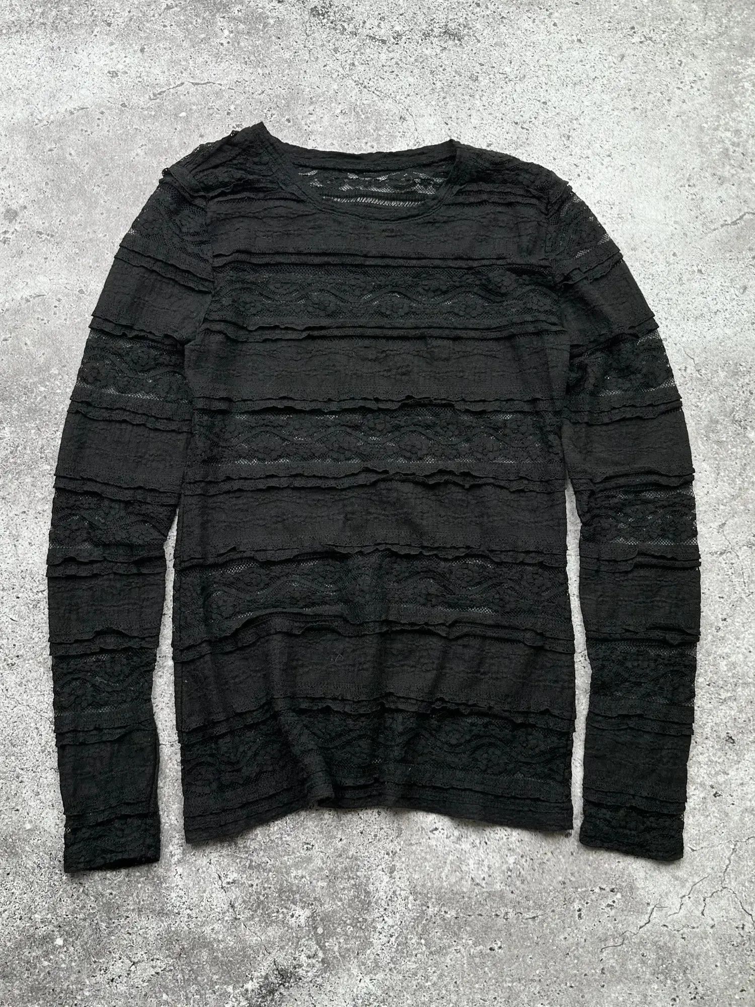 Vintage Vintage Lace Long Sleeve C544(V18) Size S / US 4 / IT 40 - 1 Thumbnail