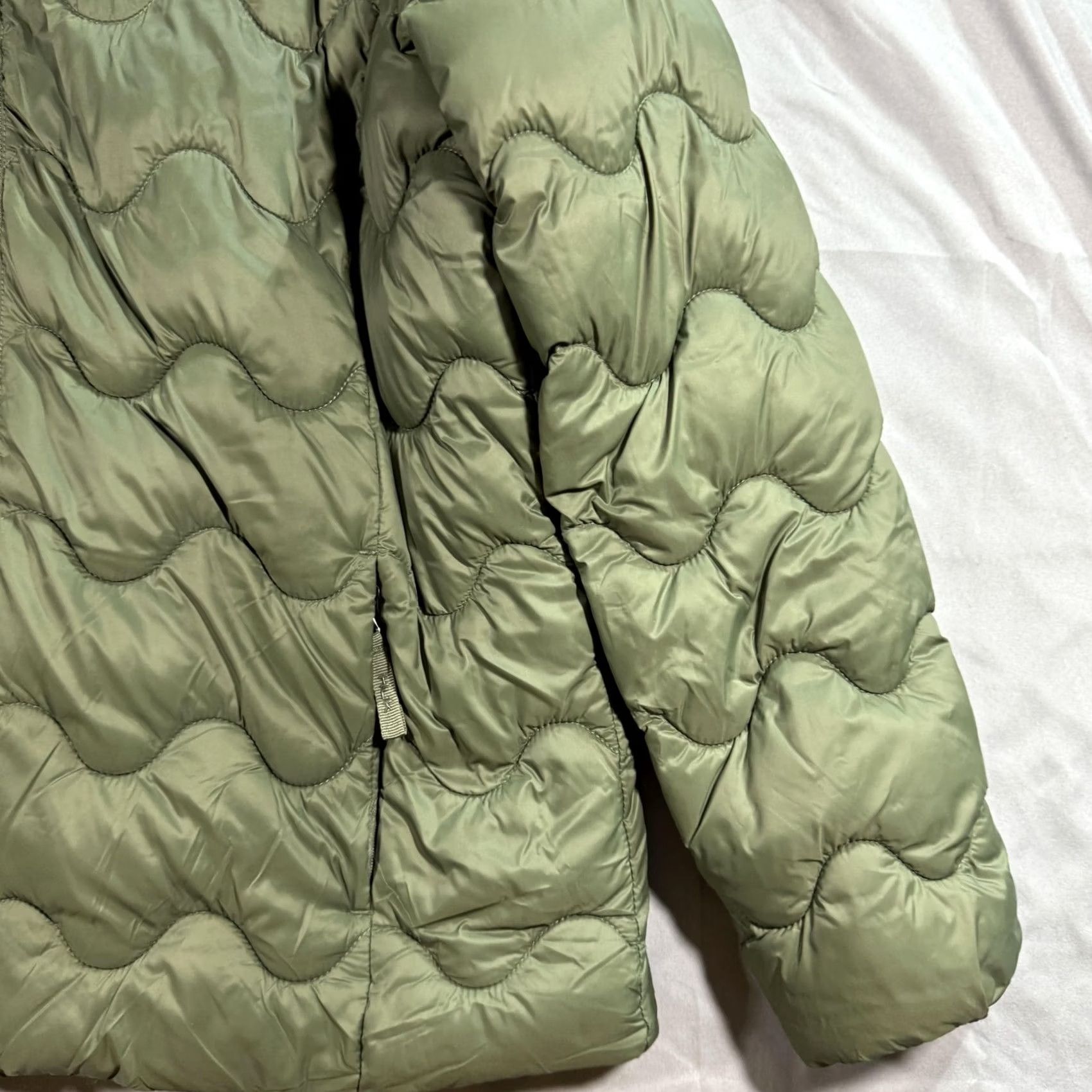 Vintage Huk Jacket Mens M Green Quilted Puffer Insulated Full Zip Outdoor HK400025 Size US M / EU 48-50 / 2 - 7 Thumbnail