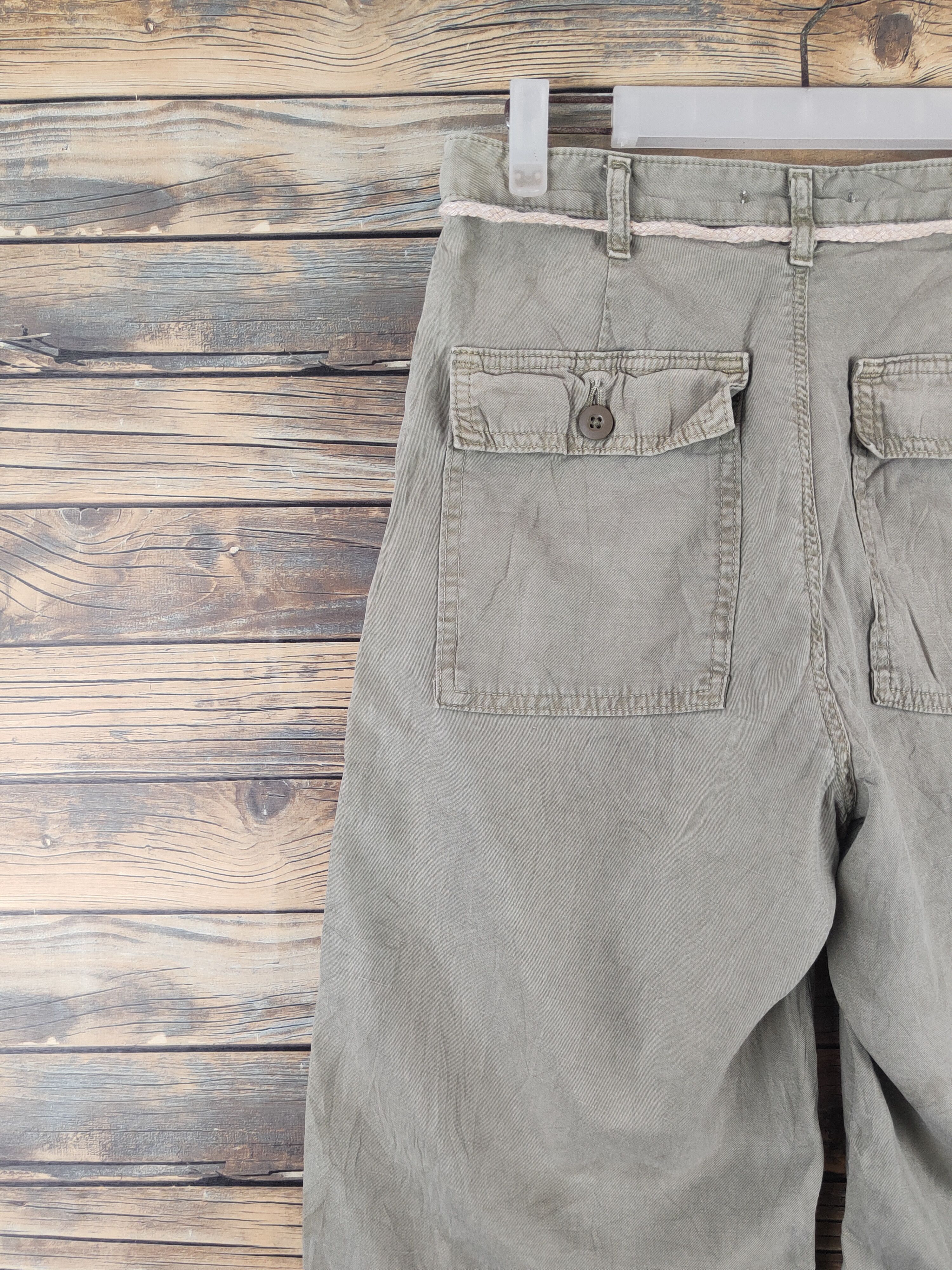 Japanese Brand × Vintage Something Green Faded Casual Pants #W2187 Size 30" / US 8 / IT 44 - 8 Thumbnail