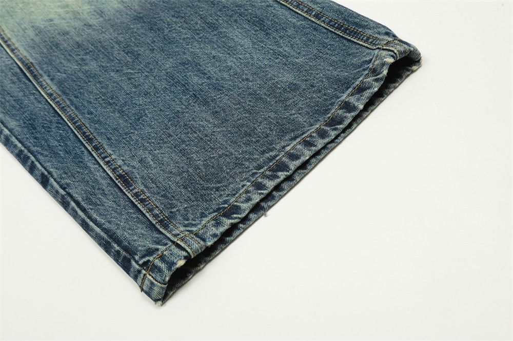 Jean Spliced Washed Disstressed Jeans Mens Size US 31 - 5 Thumbnail