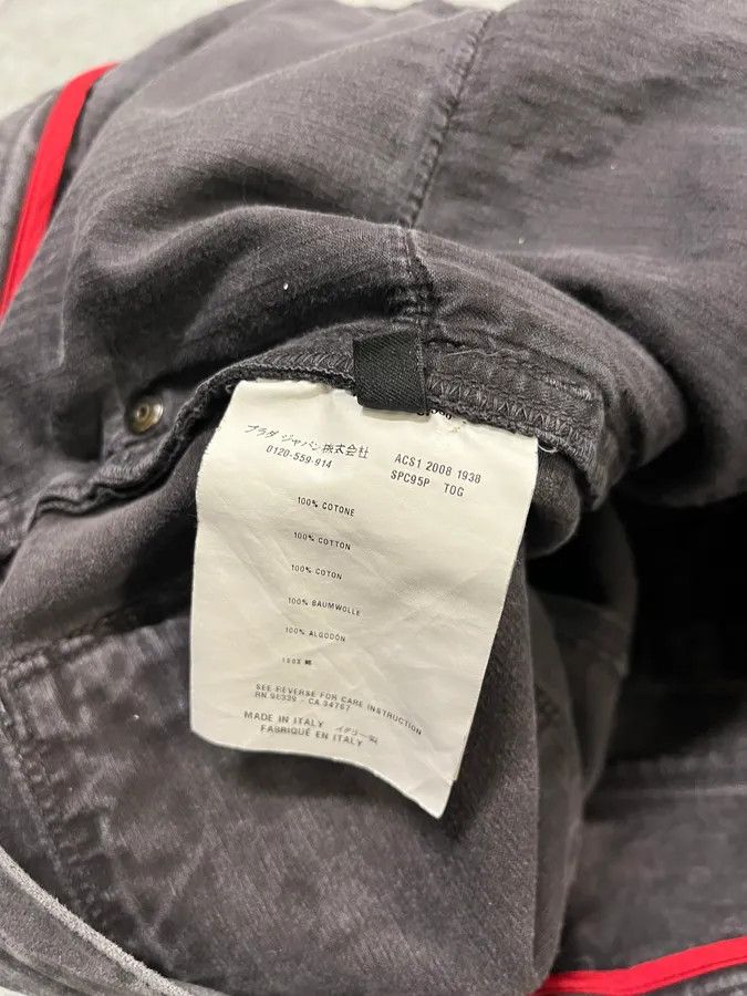 Prada SS2008 Prada Avant-Garde Faded Grey Slim Pants Size US 32 / EU 48 - 13 Thumbnail