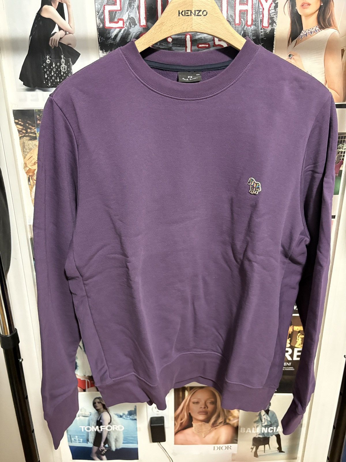 Paul Smith Cotton Sweatshirt Size US XXL / EU 58 / 5 - 1 Thumbnail