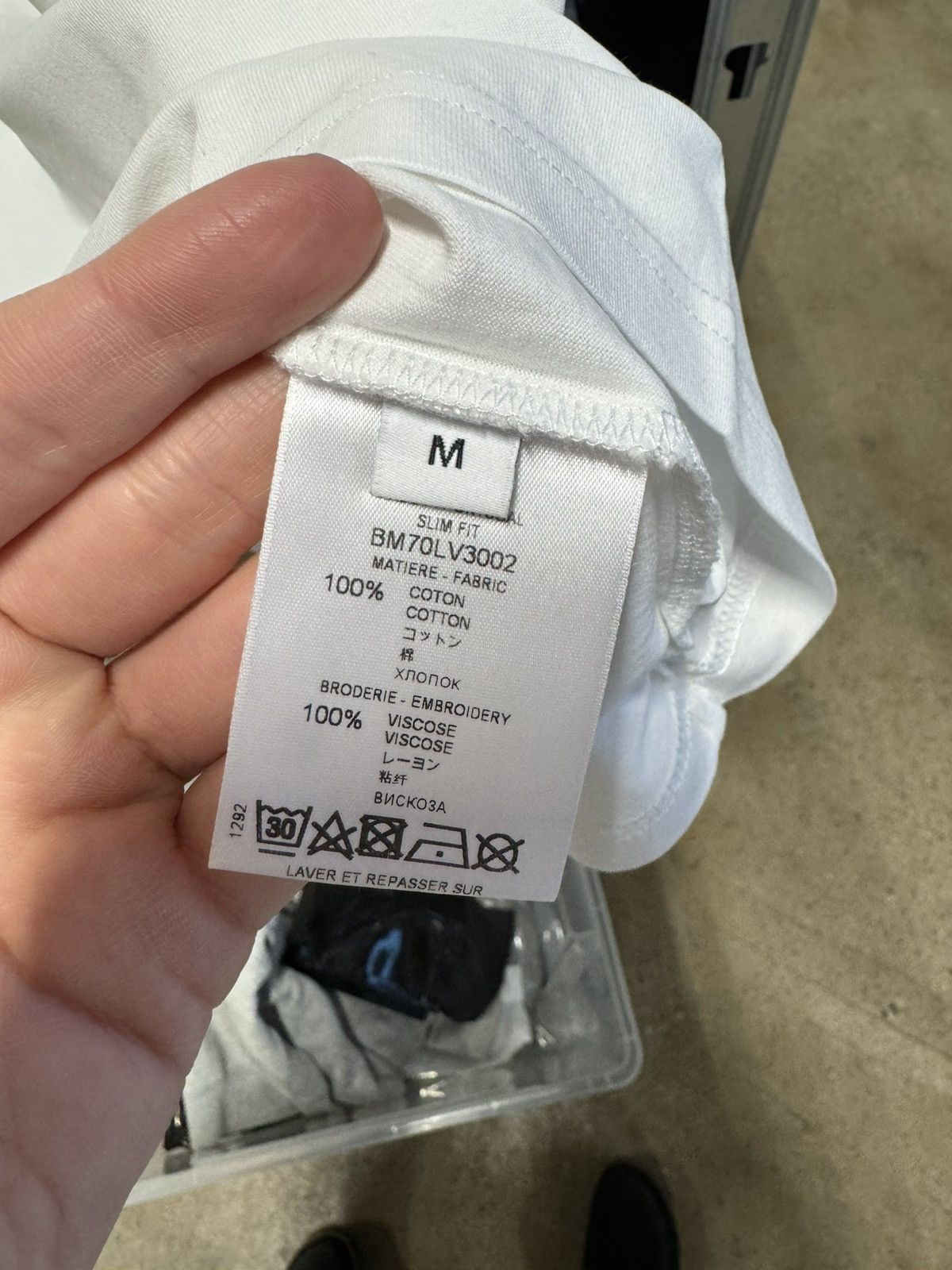 Givenchy Givenchy Logo Embroidery T-Shirt NEW 550$ Size US M / EU 48-50 / 2 - 3 Thumbnail