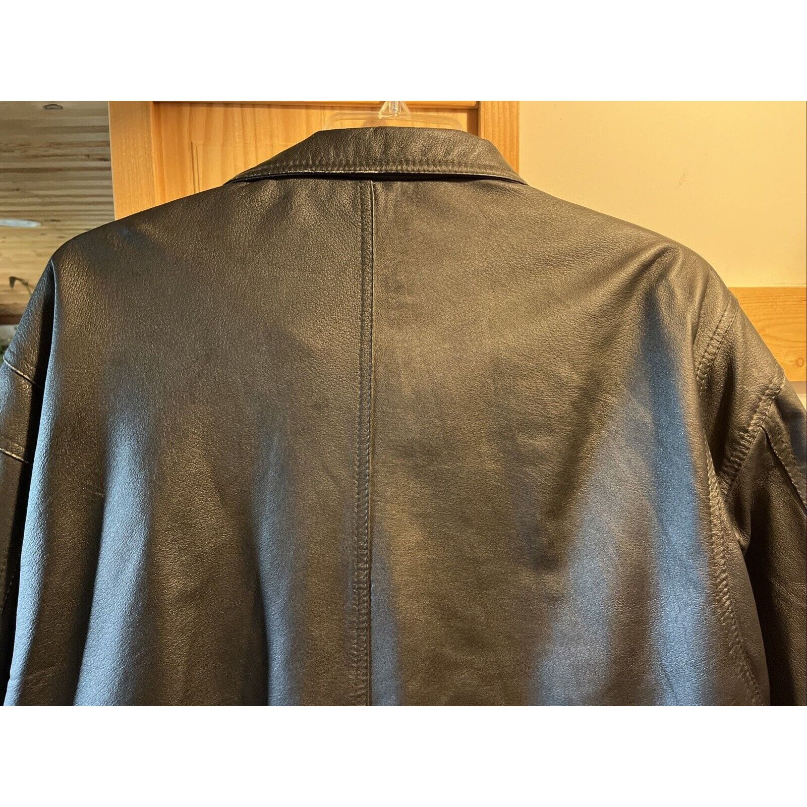 G-III Vintage Jacket Men’s 2X Black leather A2 G1 Global Identity Size US XXL / EU 58 / 5 - 12 Thumbnail