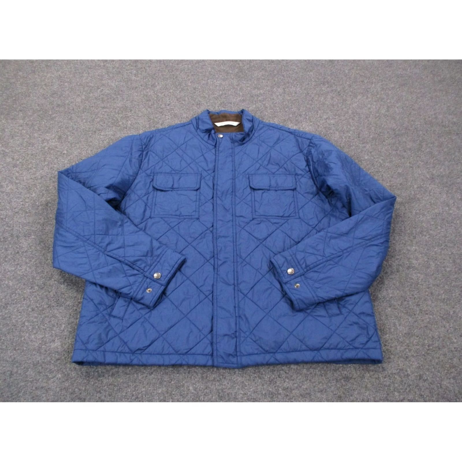 Peter Millar Peter Millar Jacket Mens XL Blue Norfolk Quilted Lightweight Puffer Windbreaker Size US XL / EU 56 / 4 - 2 Thumbnail