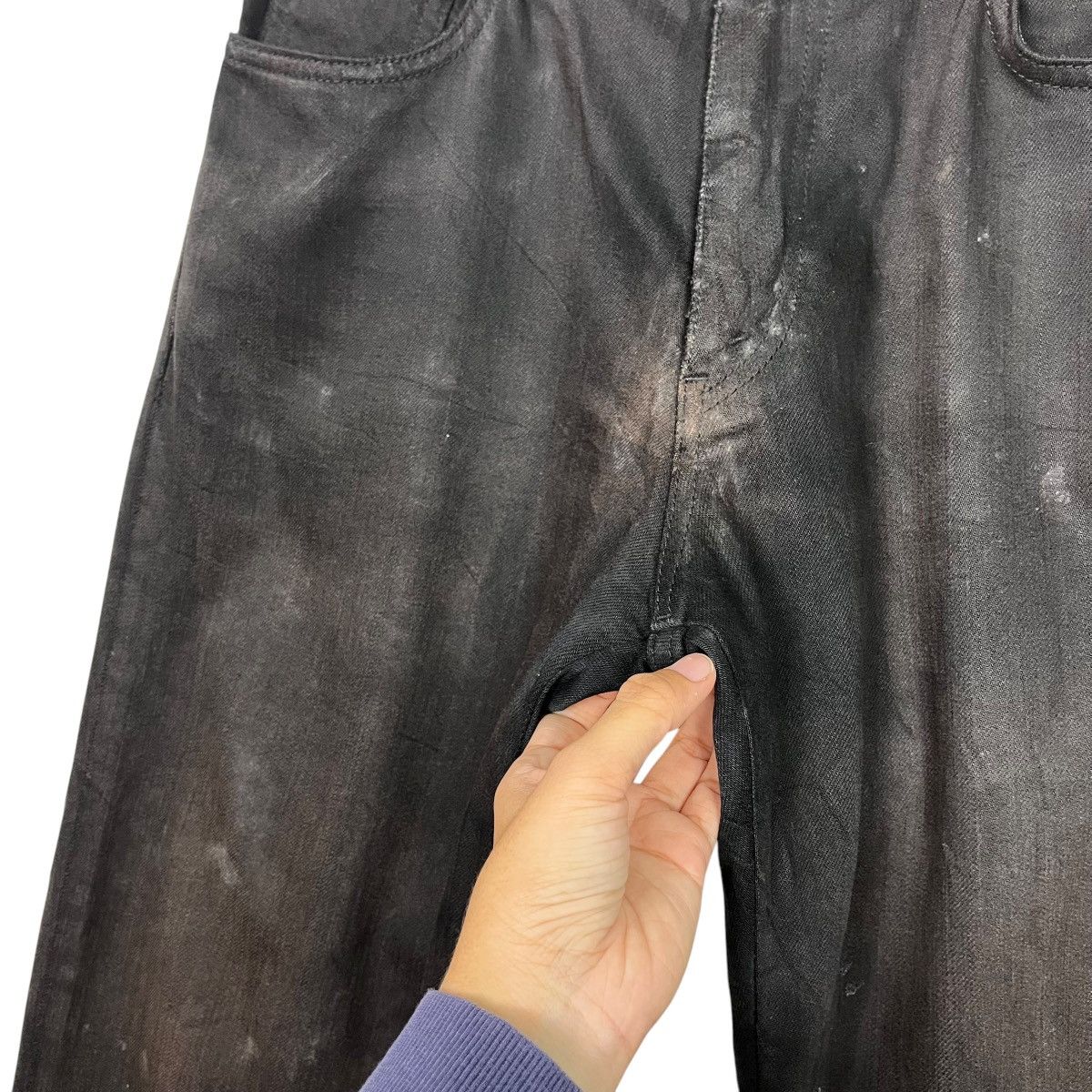 Edwin Vintage Edwin Black Denim Jeans Size US 32 / EU 48 - 13 Thumbnail