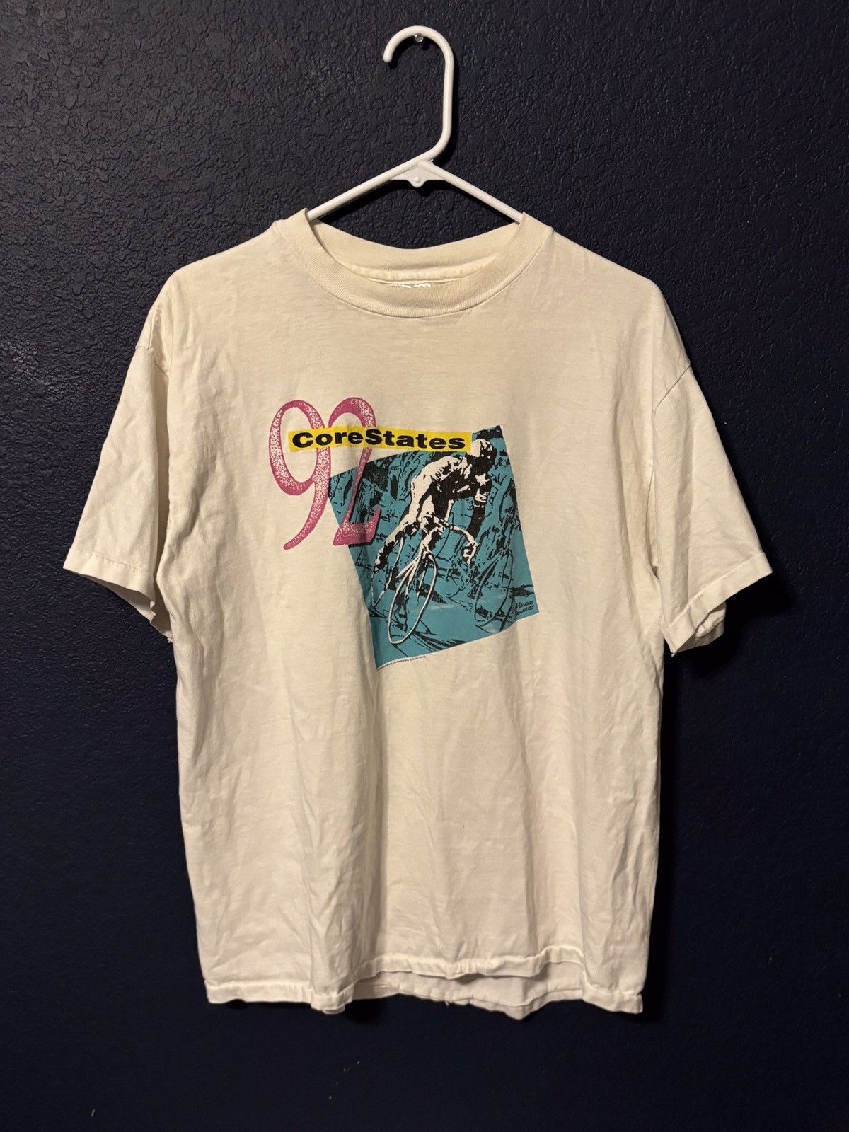 Vintage Vintage 1992 Bike Graphic Tee Size US L / EU 52-54 / 3 - 1 Thumbnail
