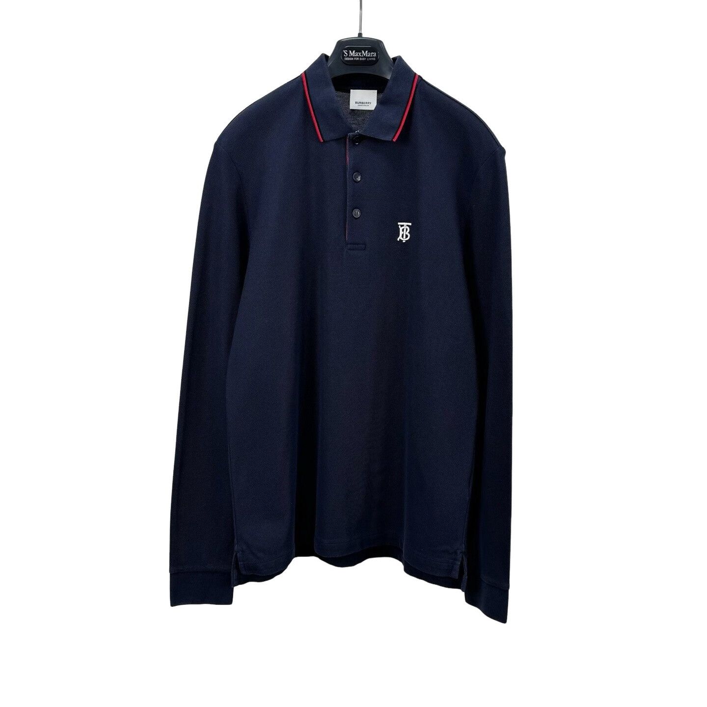 Burberry Burberry Monogram Motif Long Sleeve Polo Size M Size US M / EU 48-50 / 2 - 1 Thumbnail