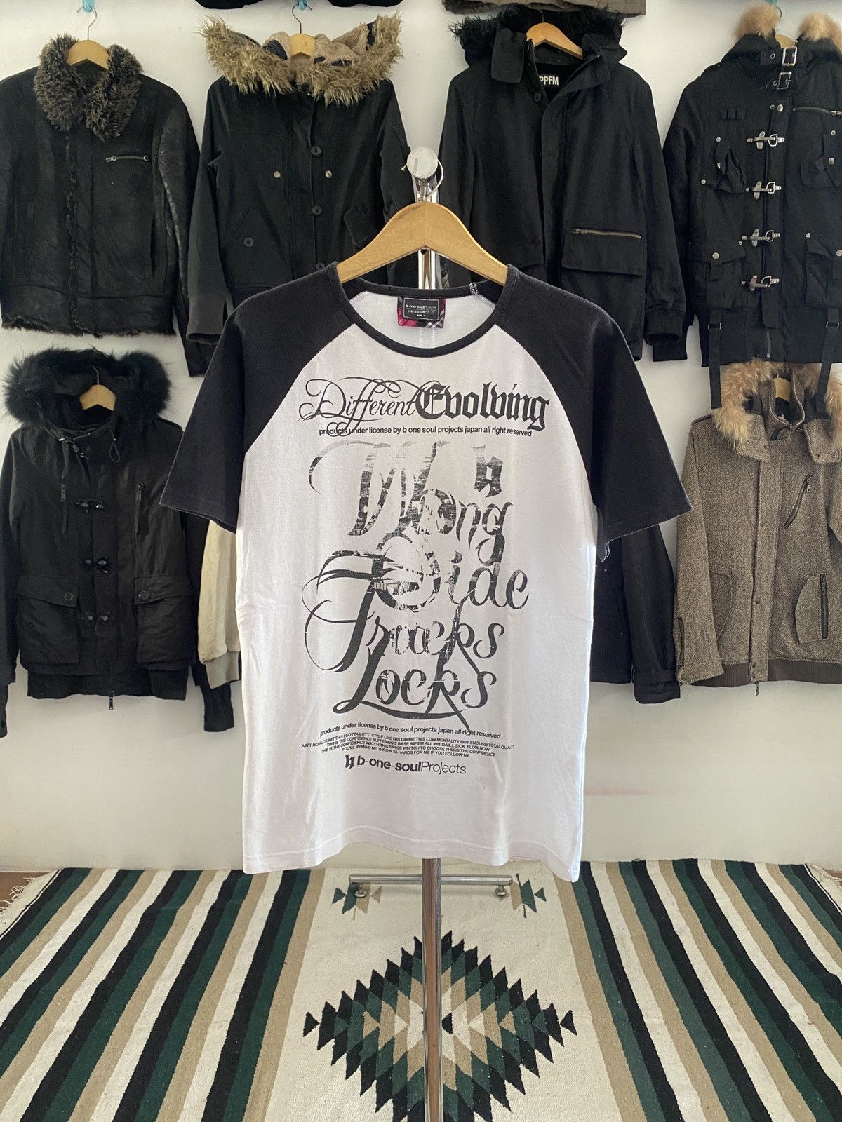 Japanese B-One Souls Poem LongSleeve Tee