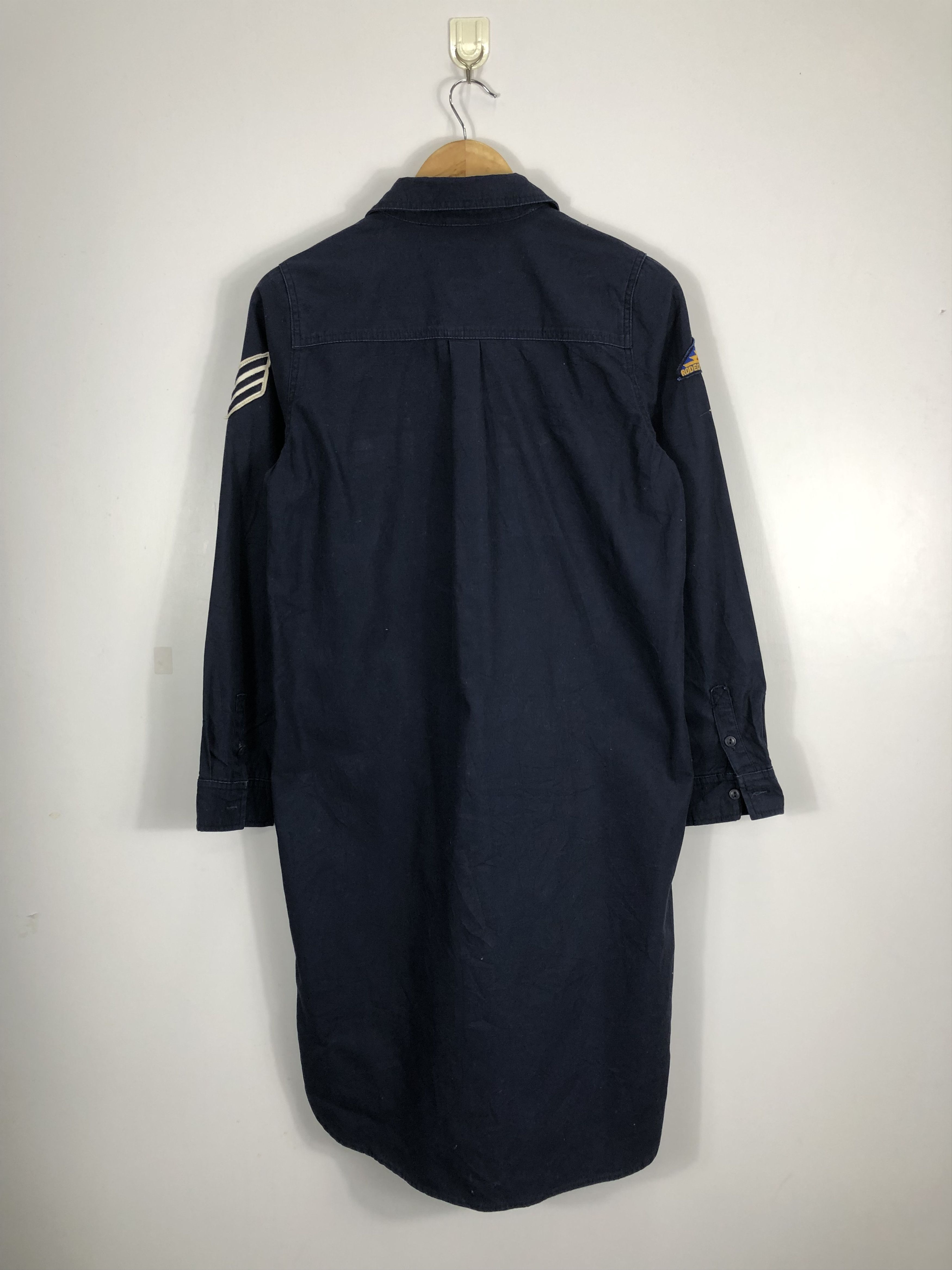 Vintage Vintage Us Army Blue Denim Jacket J0661 Size US M / EU 48-50 / 2 - 3 Thumbnail