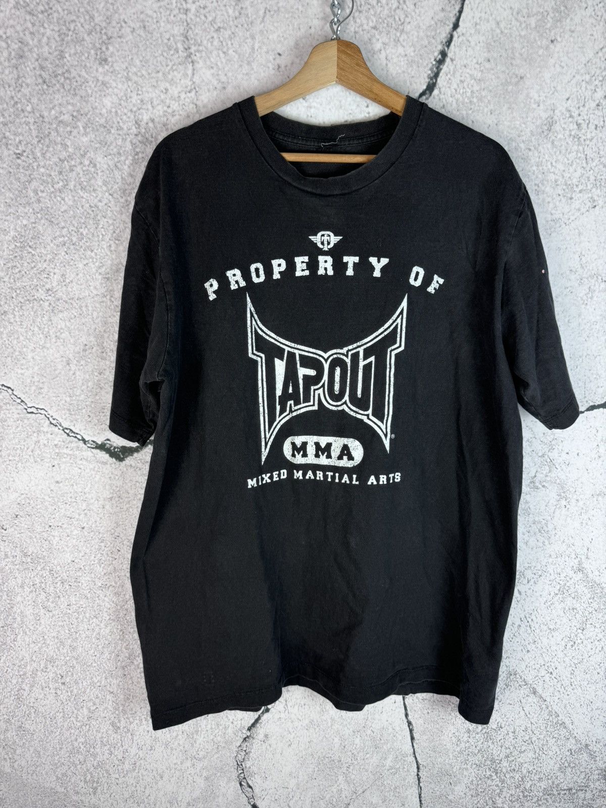 Vintage Tapout MMA T-shirt Vintage Y2k affliction Style Size US XL / EU 56 / 4 - 1 Thumbnail