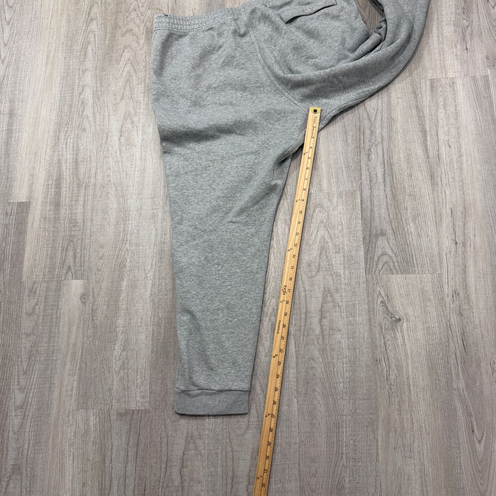 Nike Nike Club Fleece Jogger Sweatpants Men's 2XL Heather Grey Size US 40 / EU 56 - 10 Thumbnail