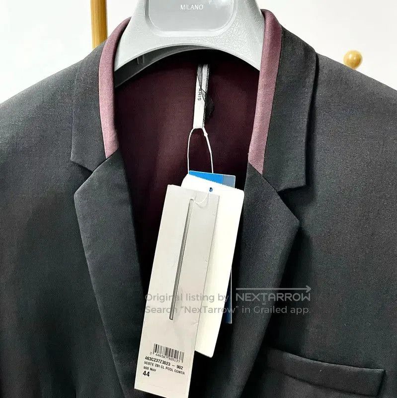 Dior Dior Black Wool Men's Outerwear . Size US S / EU 44-46 / 1 - 2 Thumbnail