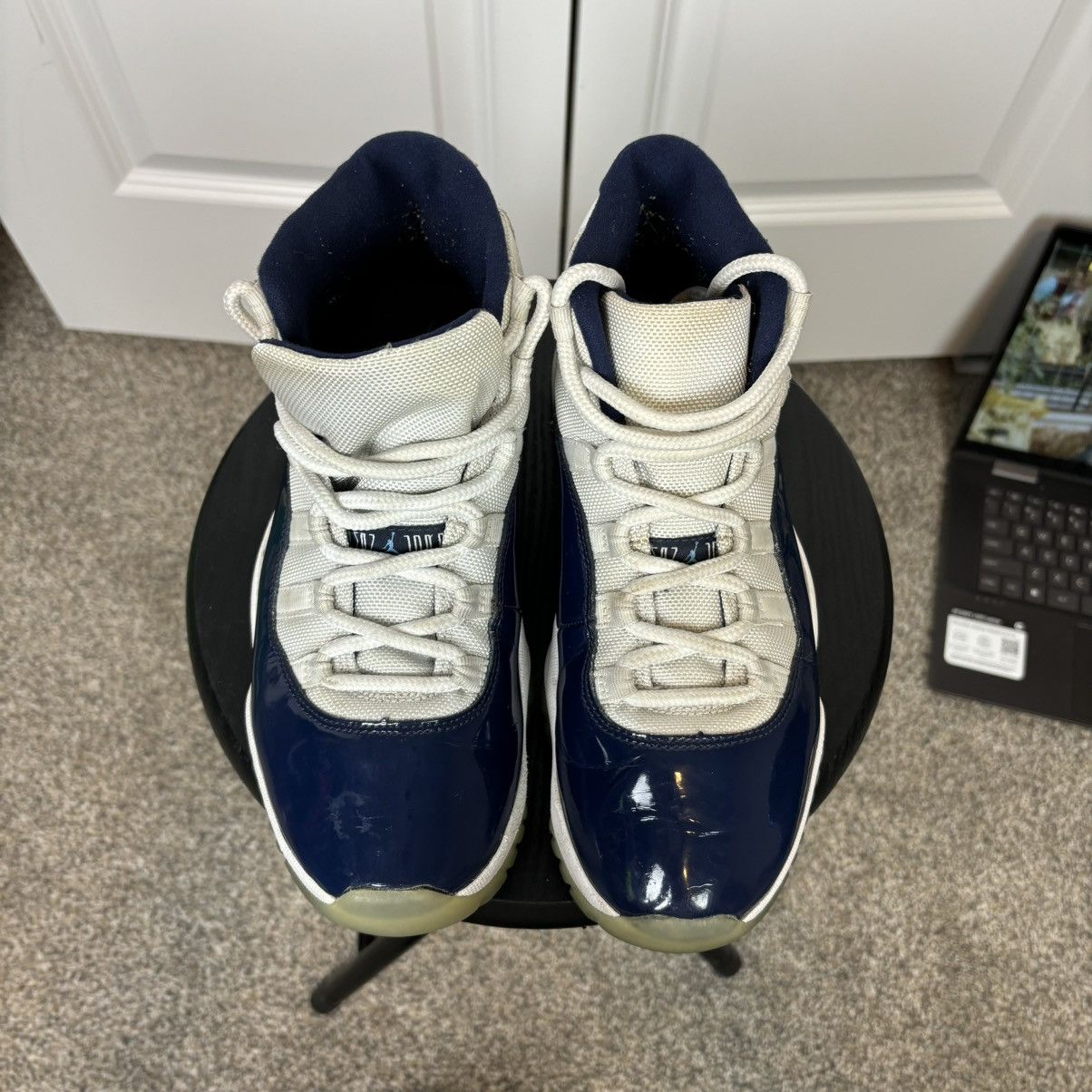 Jordan Brand Air Jordan 11 Retro "WIN LIKE 82" 2017 - Size 7- 378037 123 Size US 7 / EU 40 - 4 Thumbnail