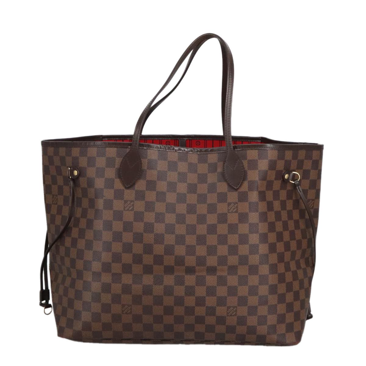Louis Vuitton Neverfull Gm Brown Canvas Tote Bag (Pre-Owned) Size ONE SIZE - 1 Thumbnail