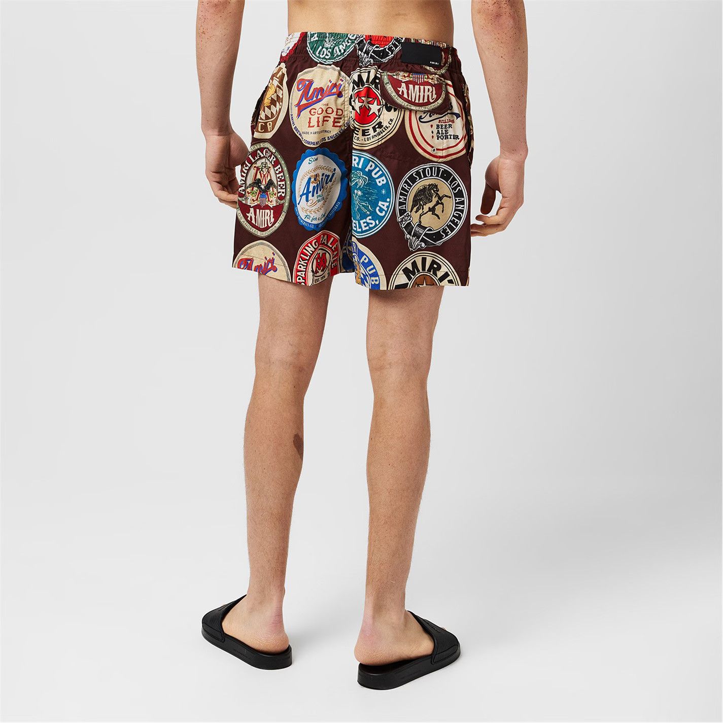 Amiri oc11z0126 Coaster Swim Shorts in Multicolor Size US 32 / EU 48 - 4 Thumbnail