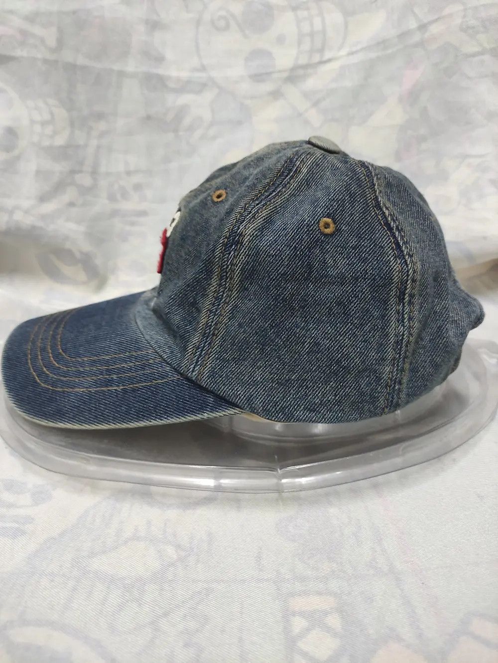 DC DC SHOES CO USA VINTAGE DENIM CAP Size ONE SIZE - 3 Thumbnail