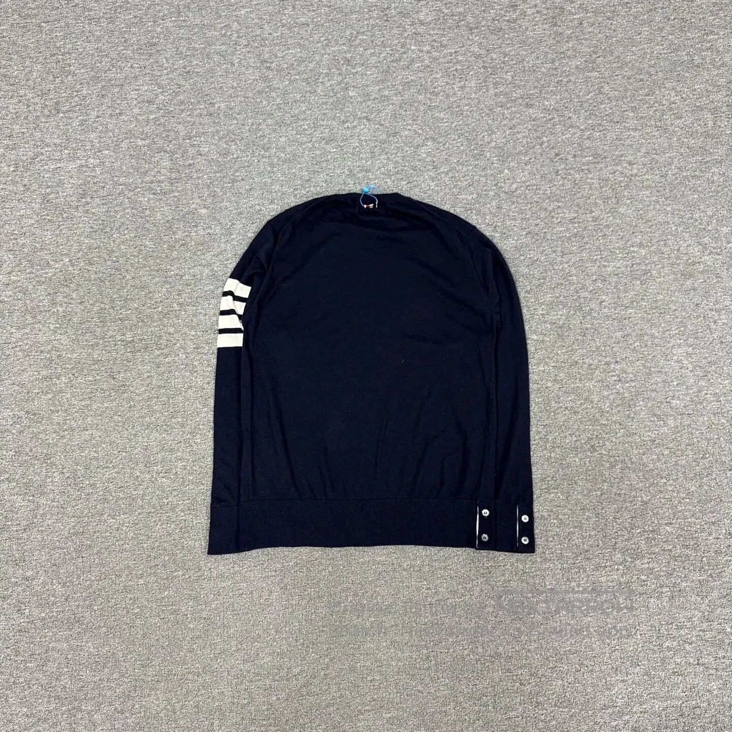 Thom Browne Thom Browne TB 4-Stripe Knit Sweater. Size US S / EU 44-46 / 1 - 2 Thumbnail