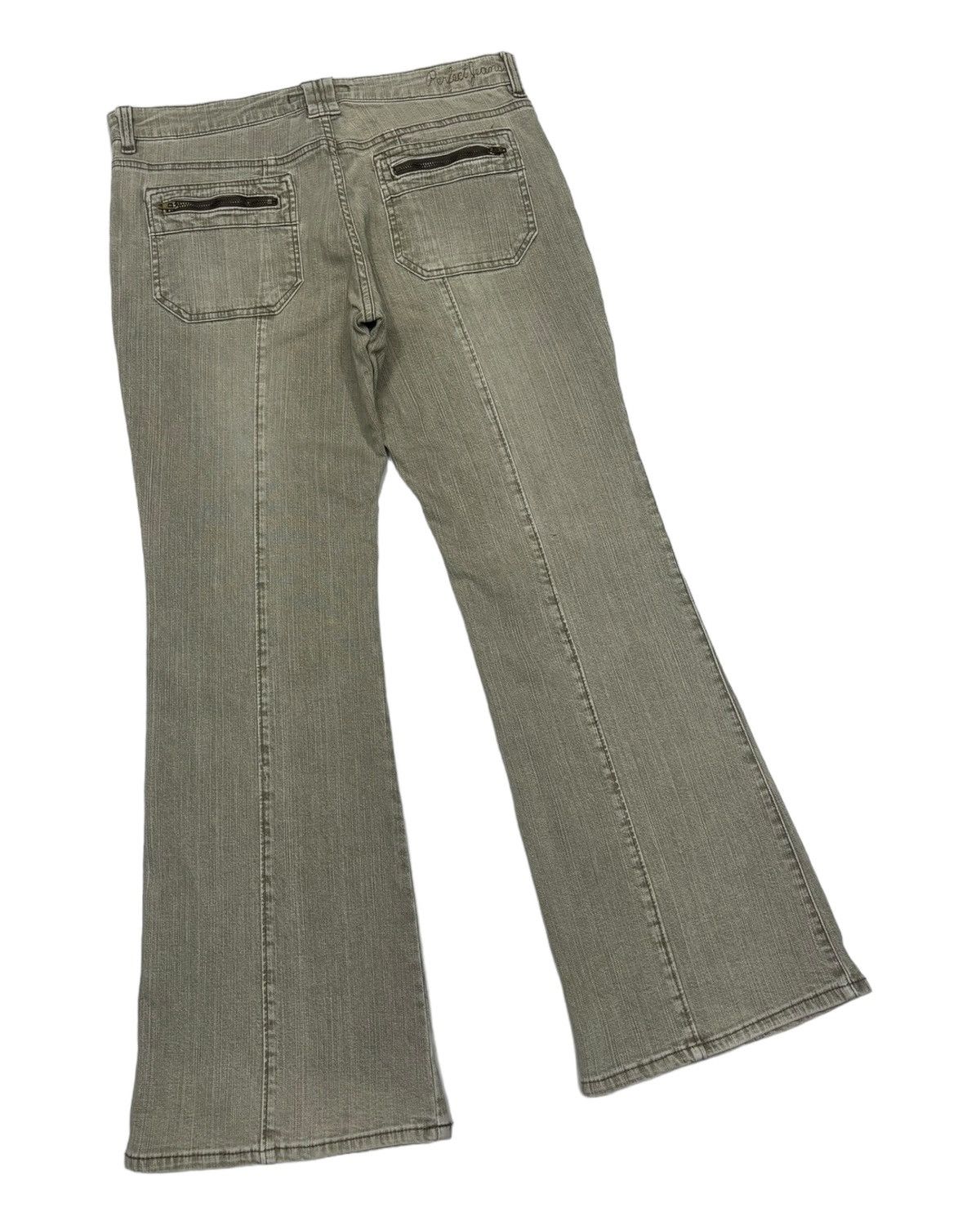 Japanese Brand Vintage Japanese Brand Flash Denim Flare Jeans Size US 31 - 4 Thumbnail