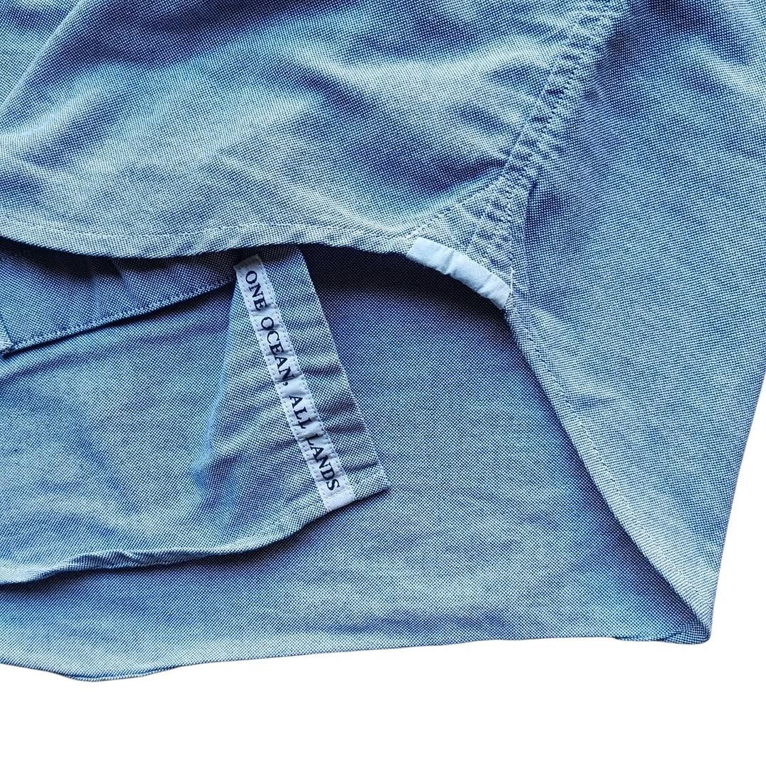 Nanamica Nanamica button down ocean all lands chambray shirt Size US S / EU 44-46 / 1 - 5 Thumbnail